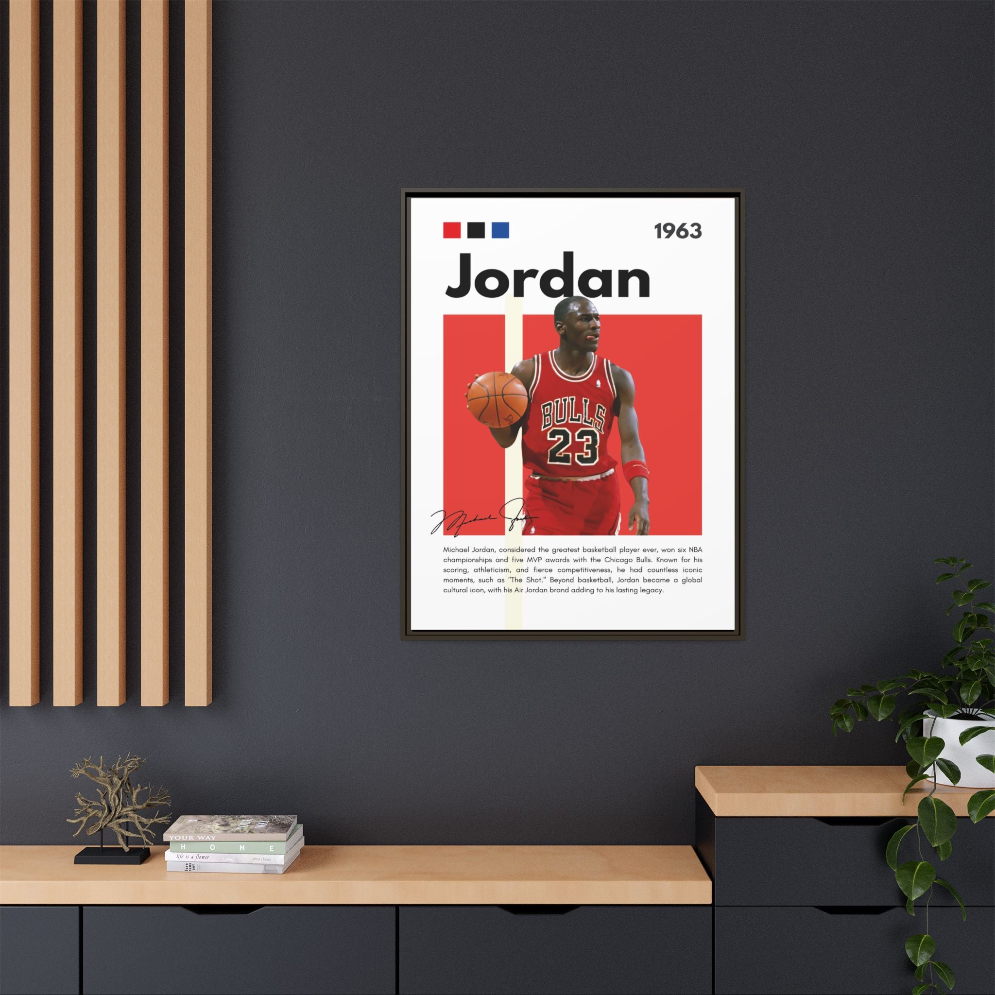 Air Jordan - Canvas Wall Art