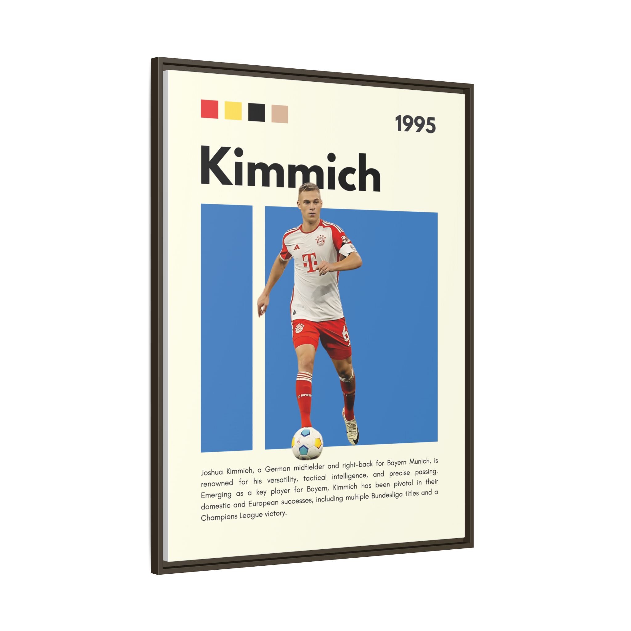 Bayern's Midfield Maestro - Canvas Wall Art