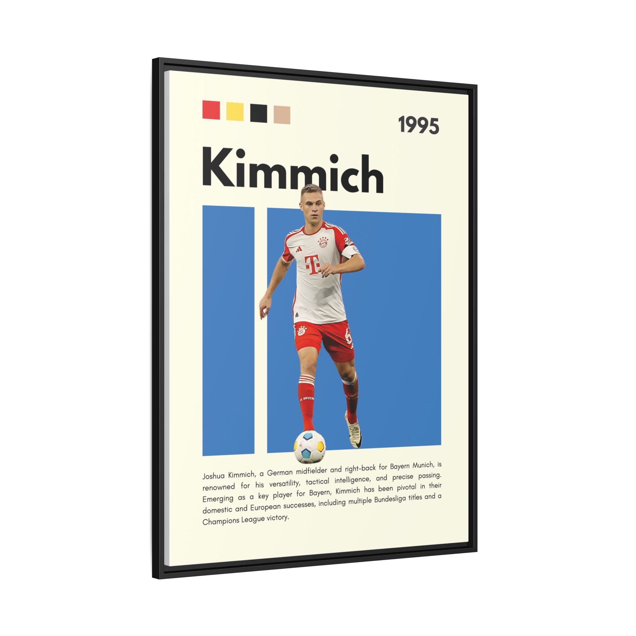 Bayern's Midfield Maestro - Canvas Wall Art