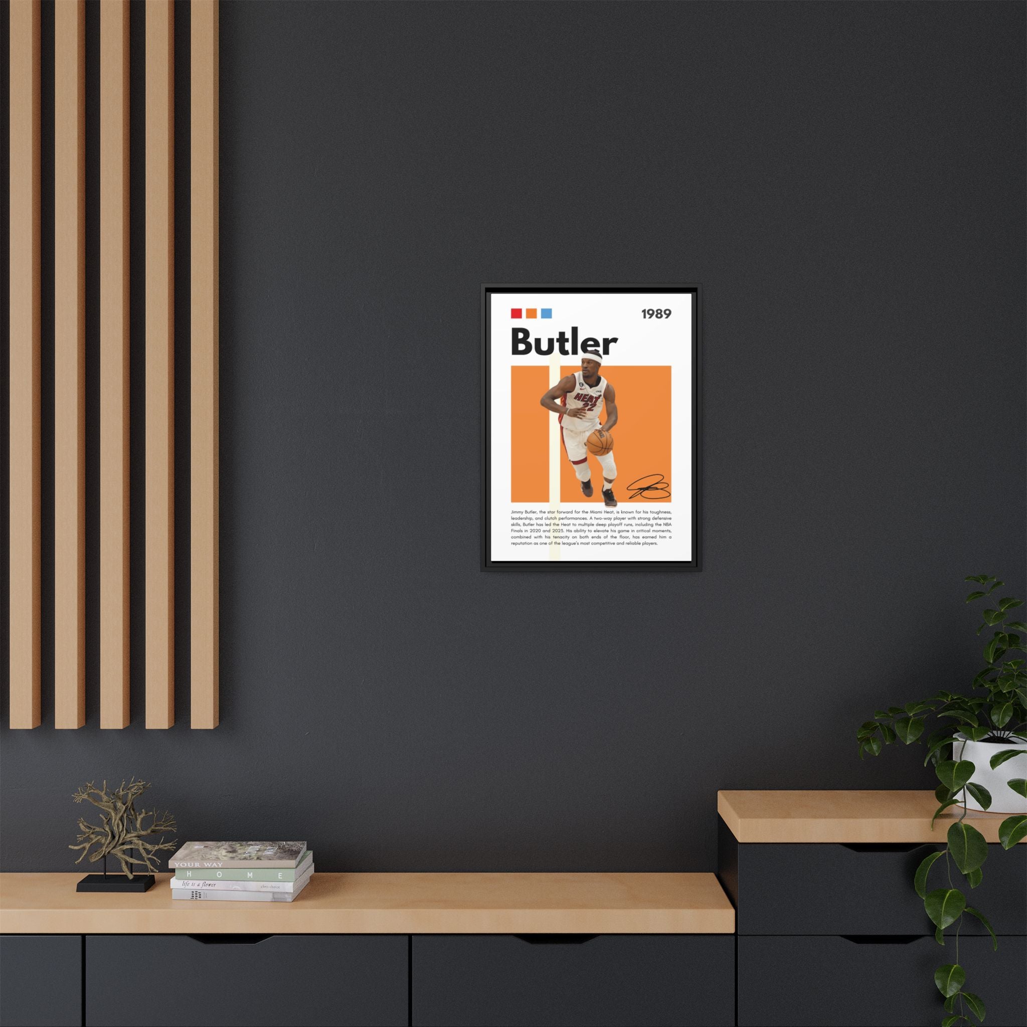 Butler's Blaze - Canvas Wall Art