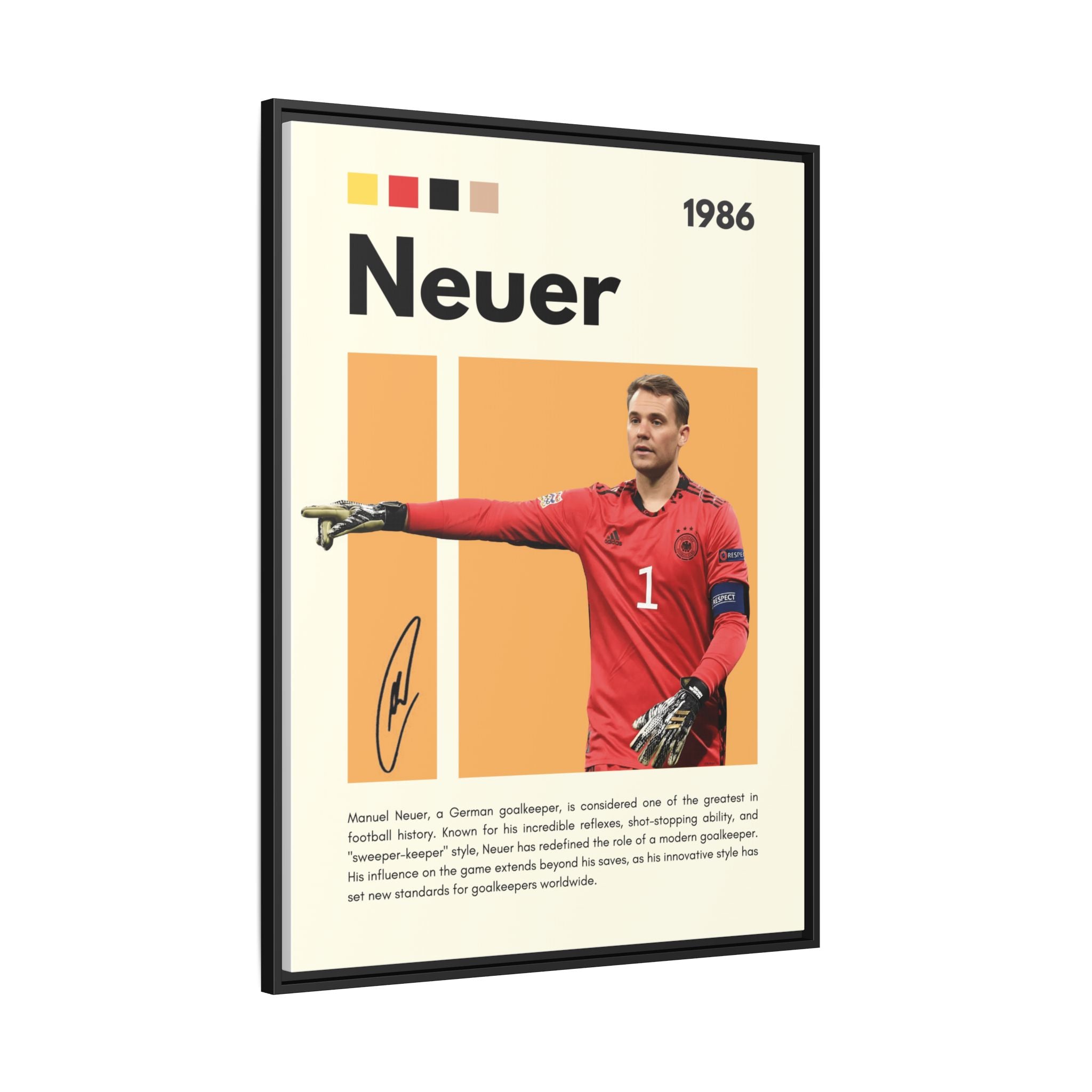 Guardian of the Goal - Canvas Wall Art