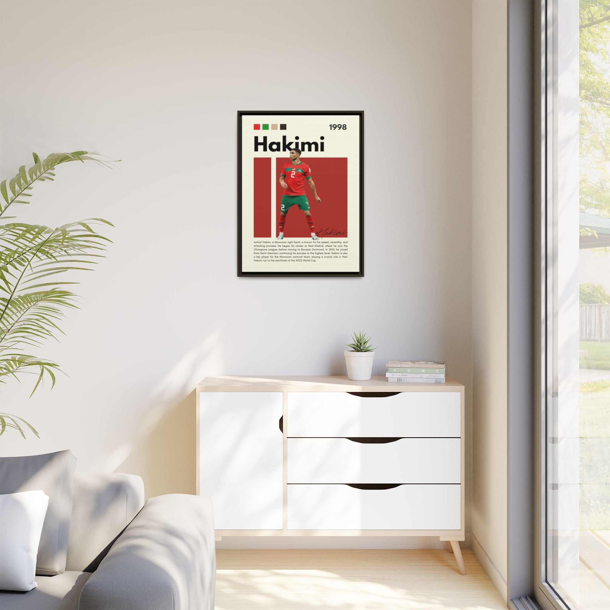 Hakimi: Lightning of Morocco - Canvas Wall Art