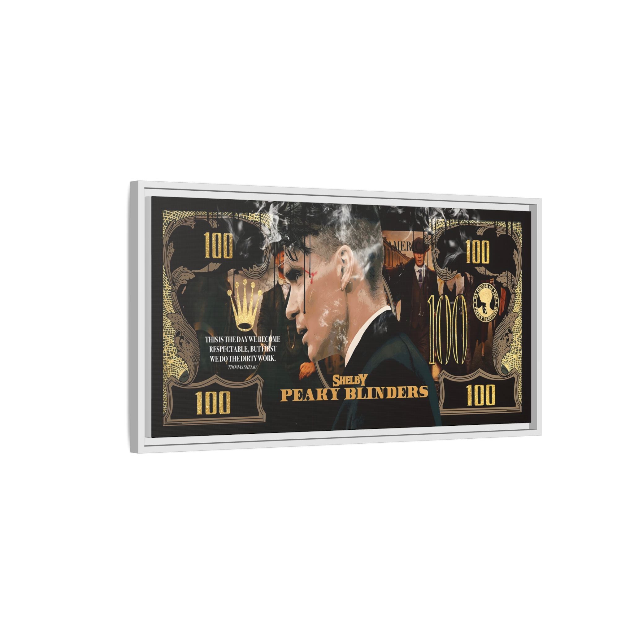 Peaky Blinders Golden Era: Shelby Saga in Commemorative Art, Criminal Elegance Poster - Canvas Wall Art