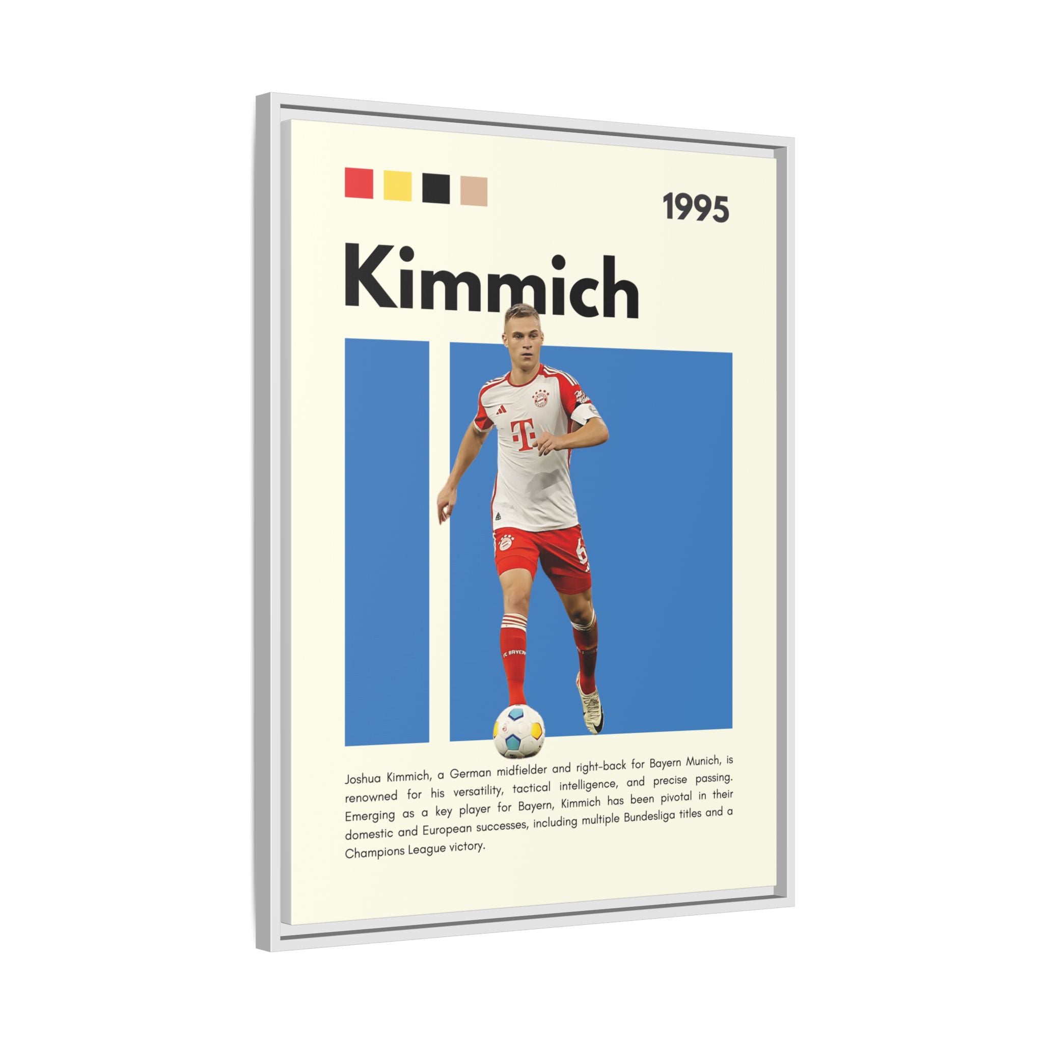 Bayern's Midfield Maestro - Canvas Wall Art