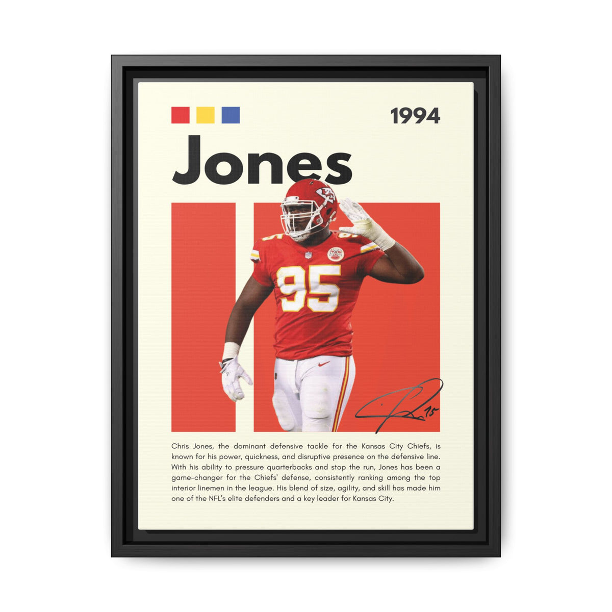 Chiefs Power - Canvas Wall Art