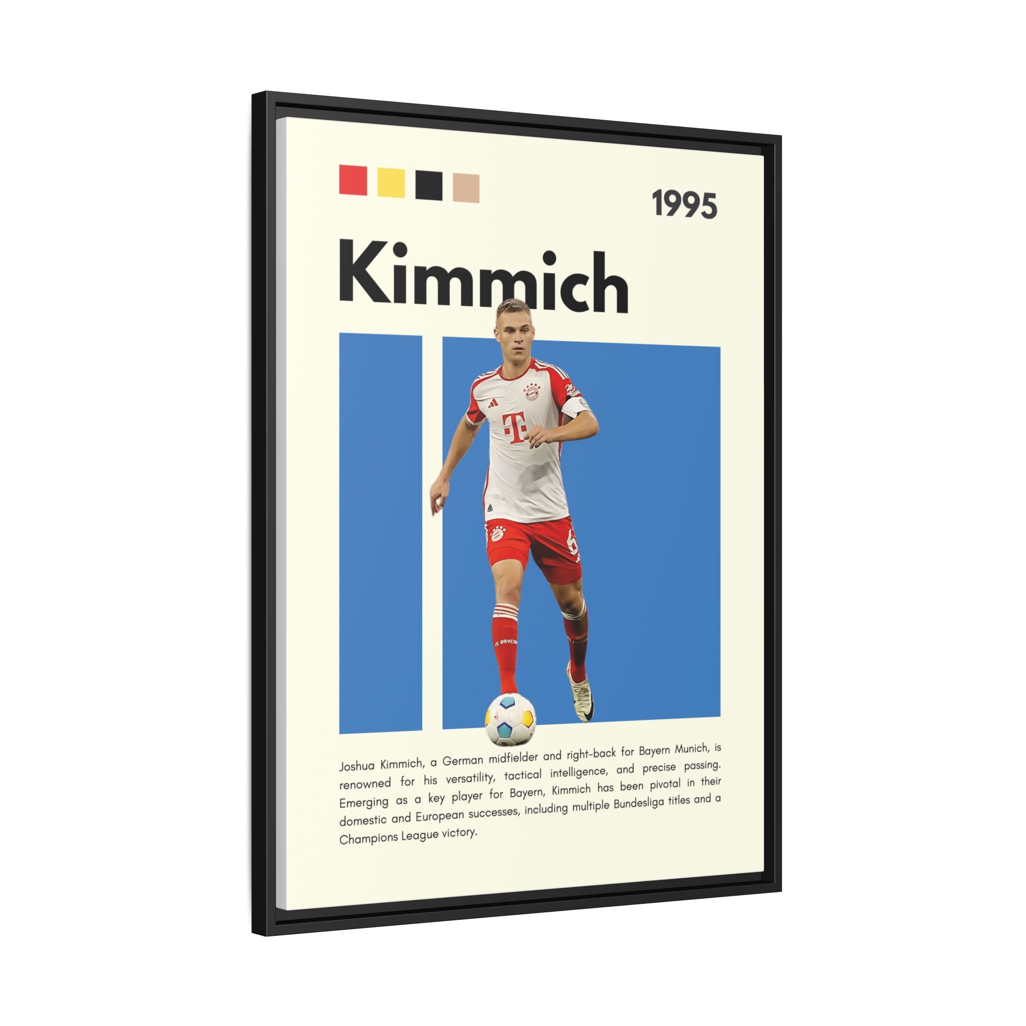 Bayern's Midfield Maestro - Canvas Wall Art