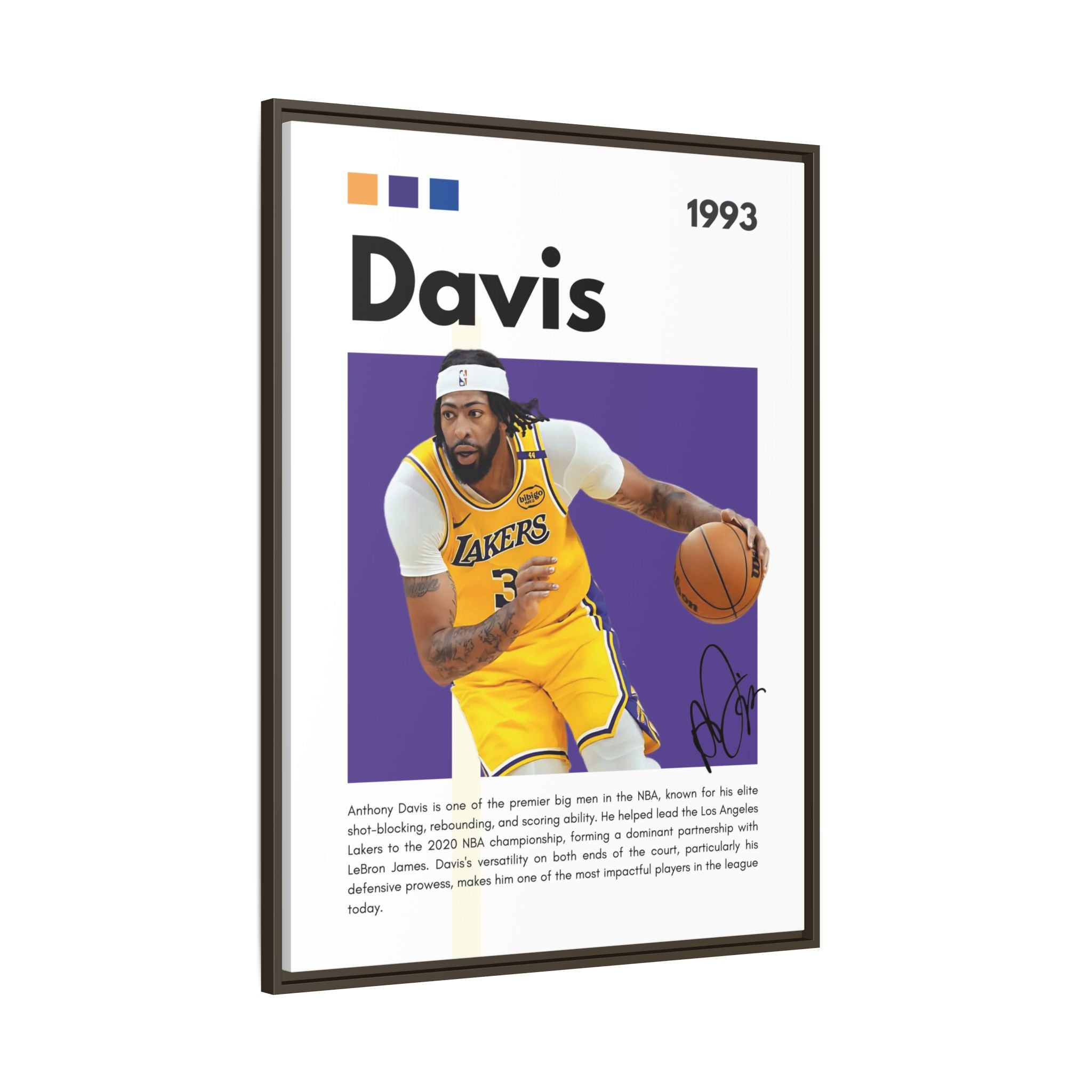 Davis Domination - Canvas Wall Art
