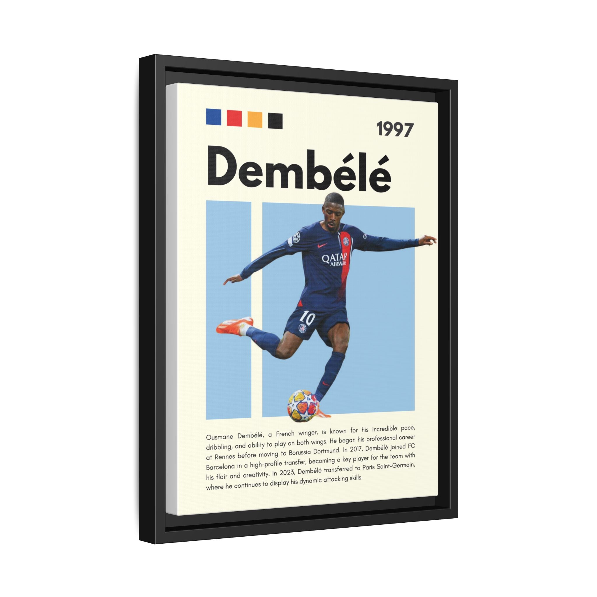 Dembélé - Canvas Wall Art