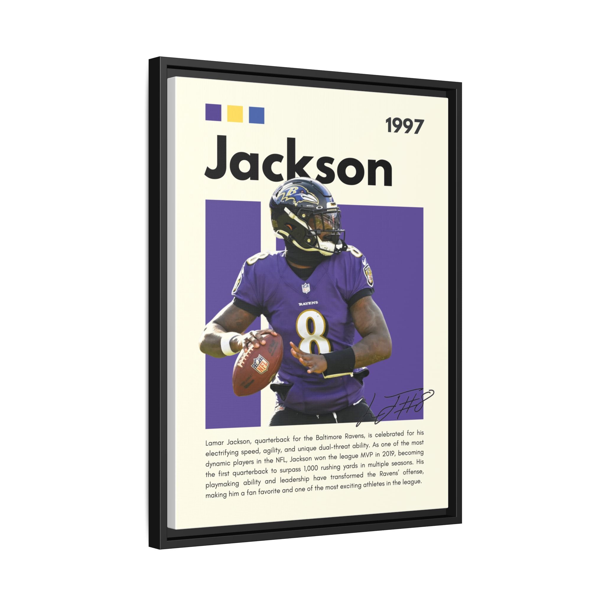 Lamar Lightning - Canvas Wall Art