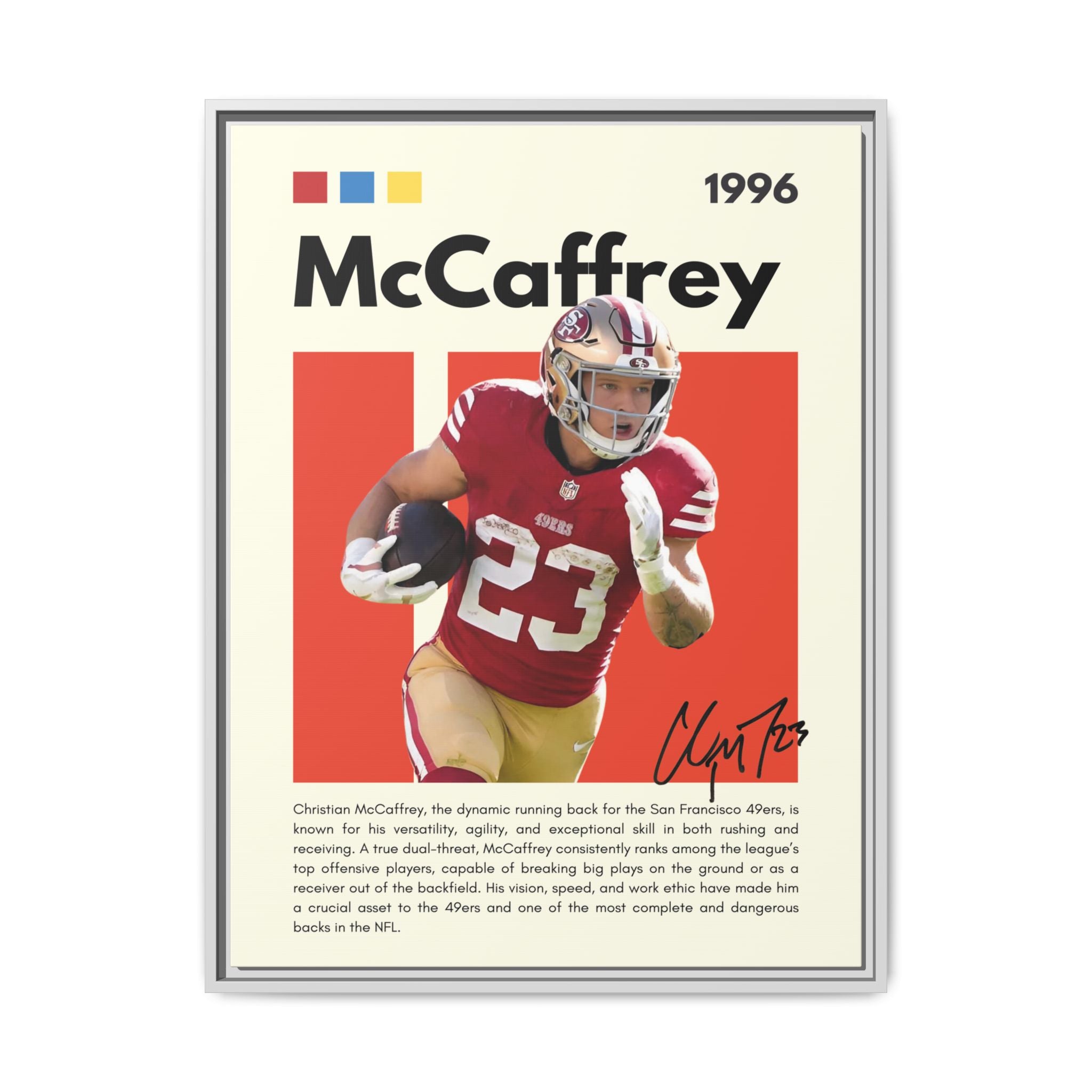 McCaffrey Momentum - Canvas Wall Art