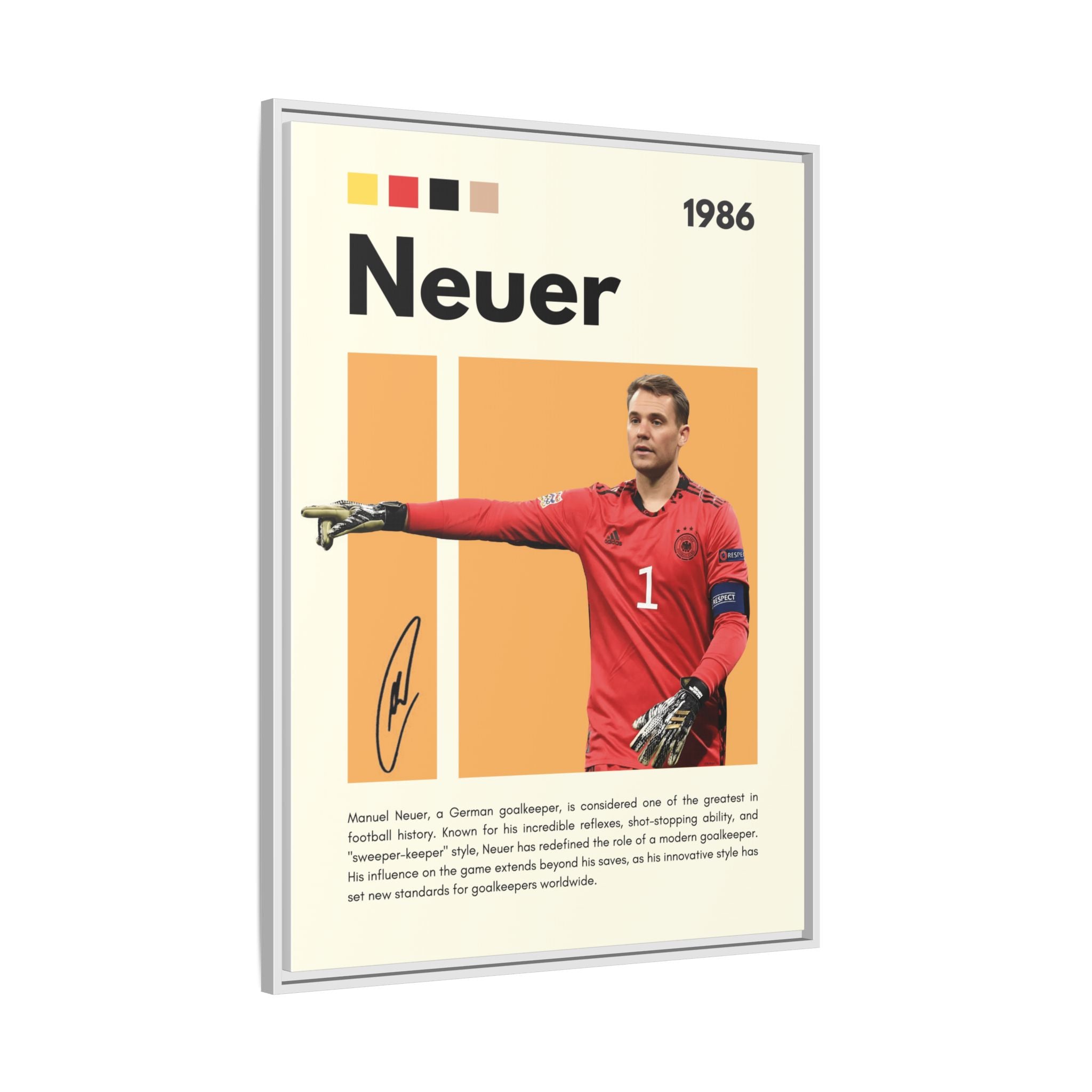 Guardian of the Goal - Canvas Wall Art