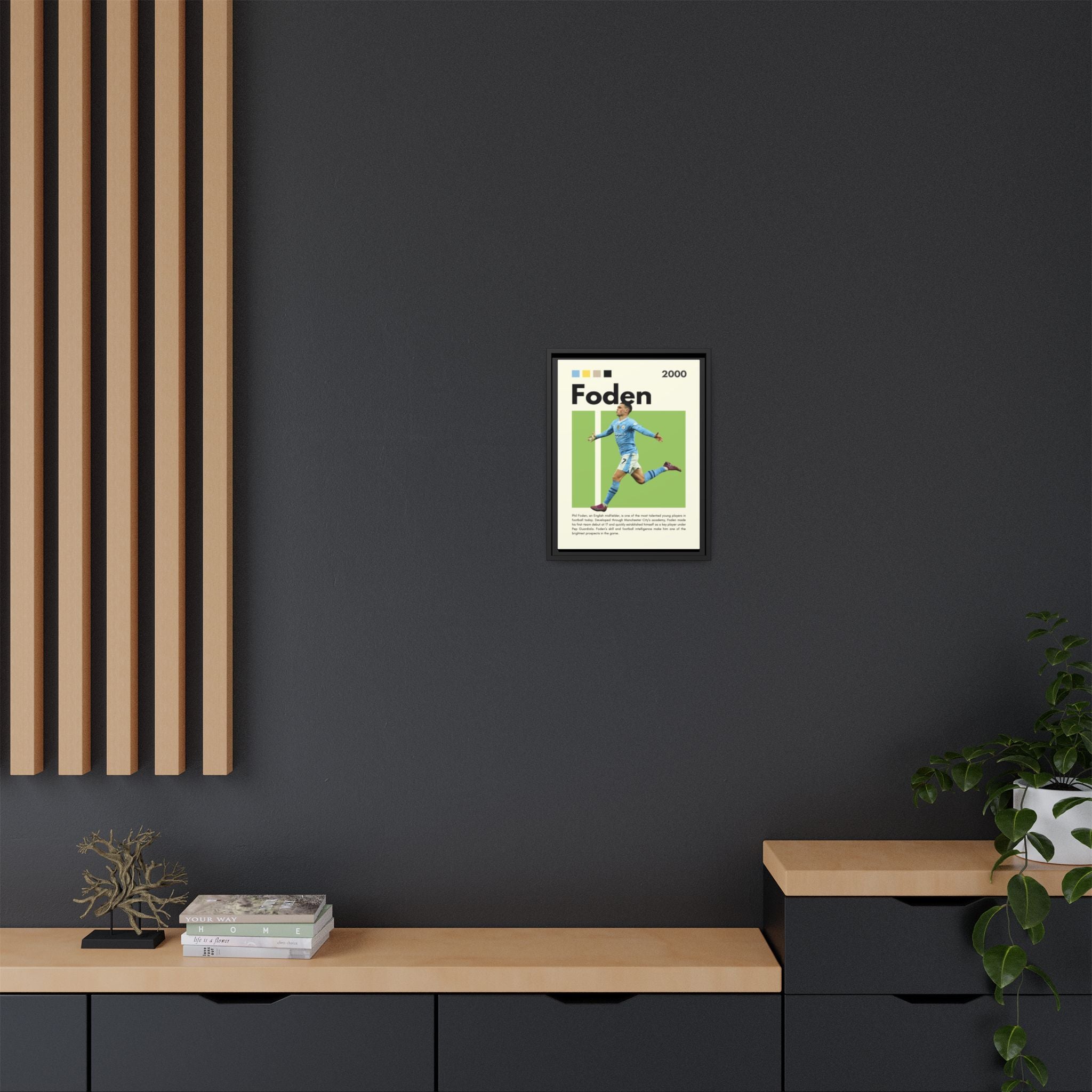 Sky Blue Prodigy - Canvas Wall Art