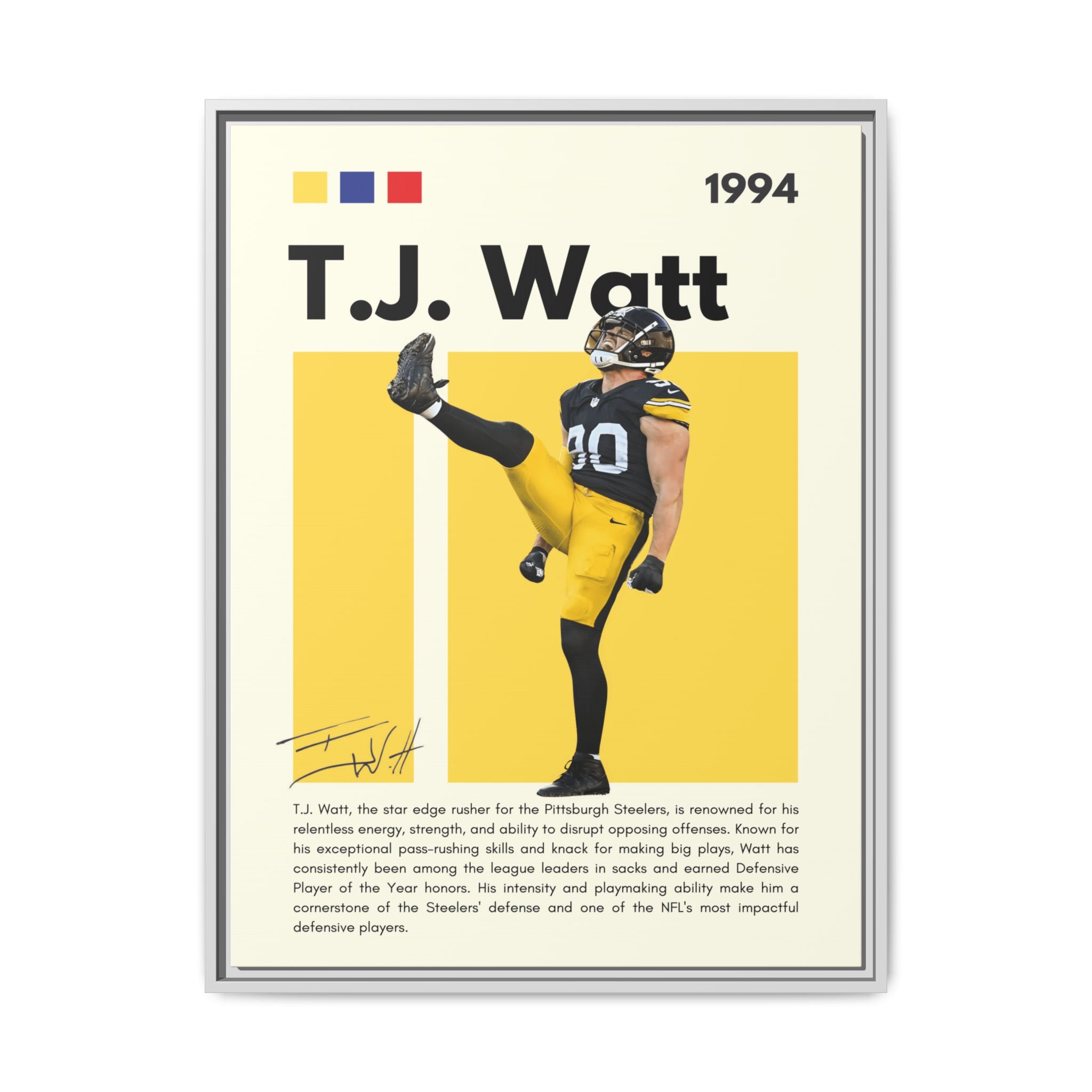 Watt Attack - Canvas Wall Art