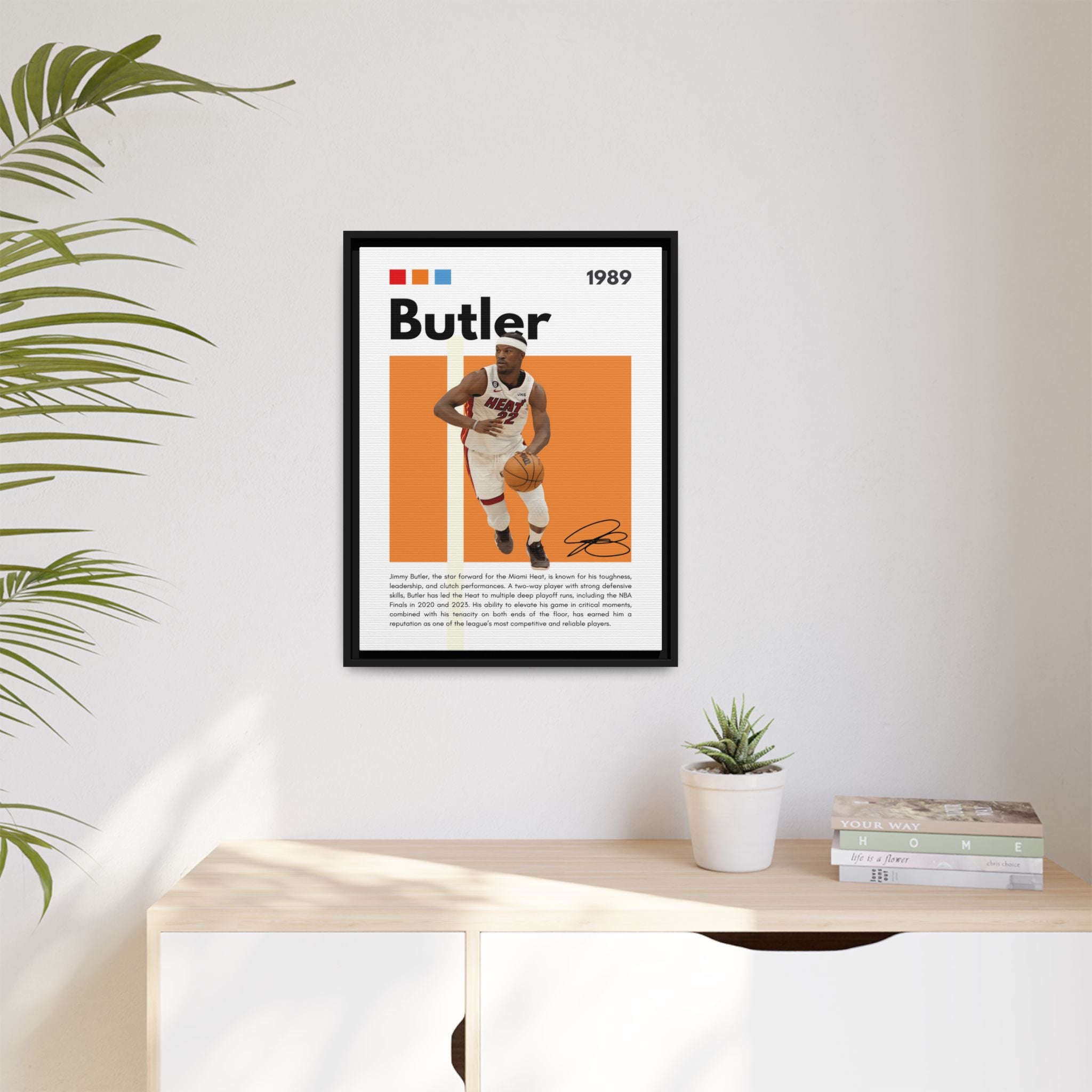 Butler's Blaze - Canvas Wall Art