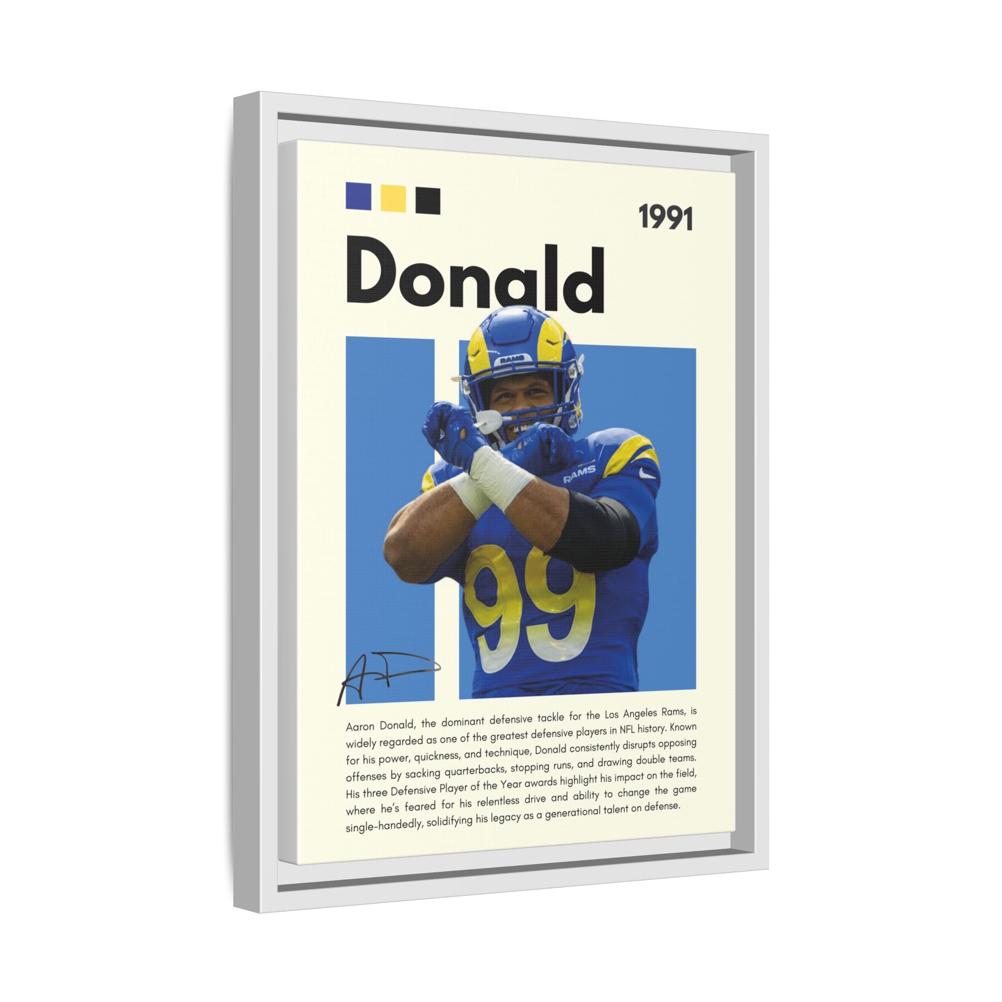 Defensive Domination - Canvas Wall Art