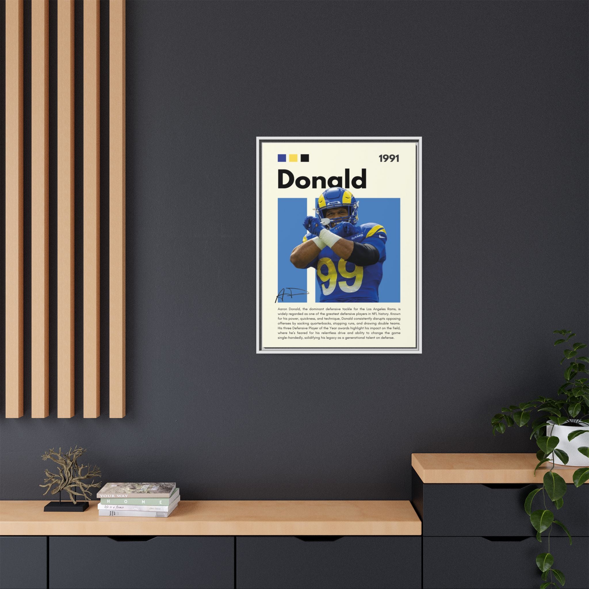 Defensive Domination - Canvas Wall Art