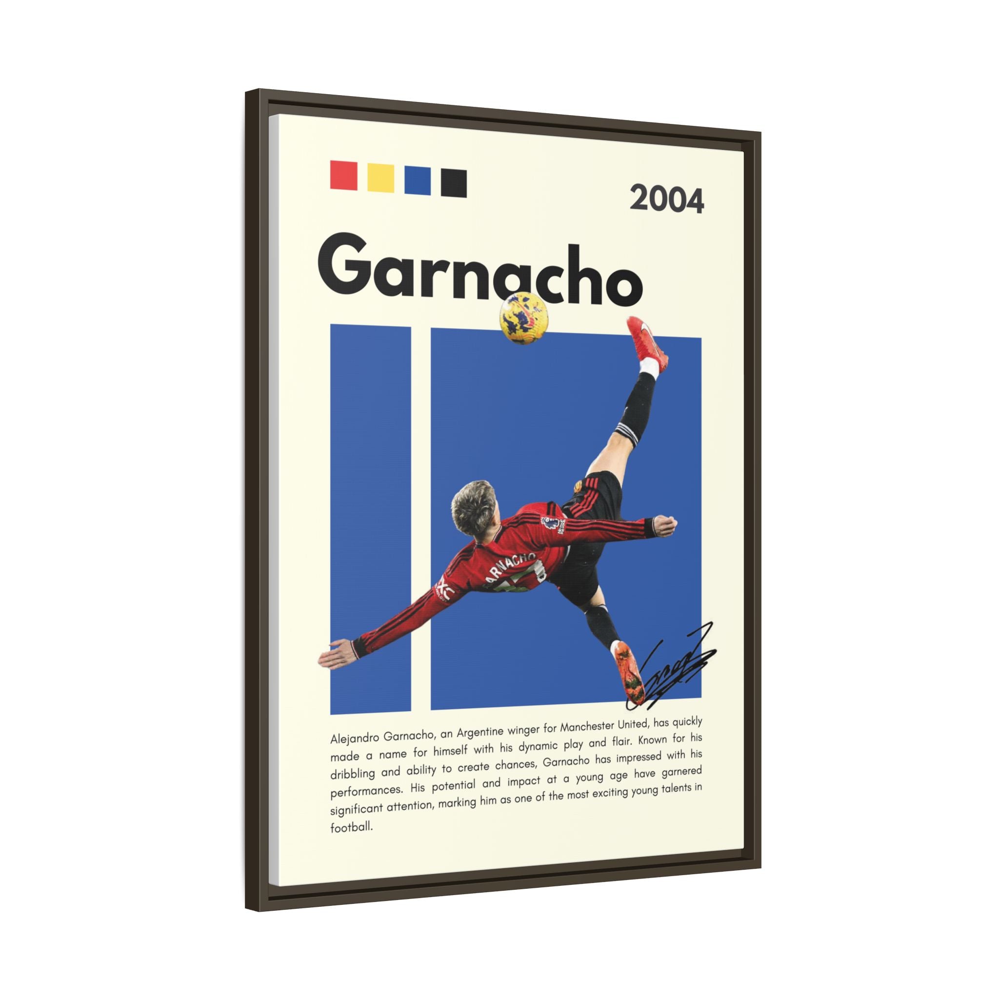 Garnacho Rises - Canvas Wall Art