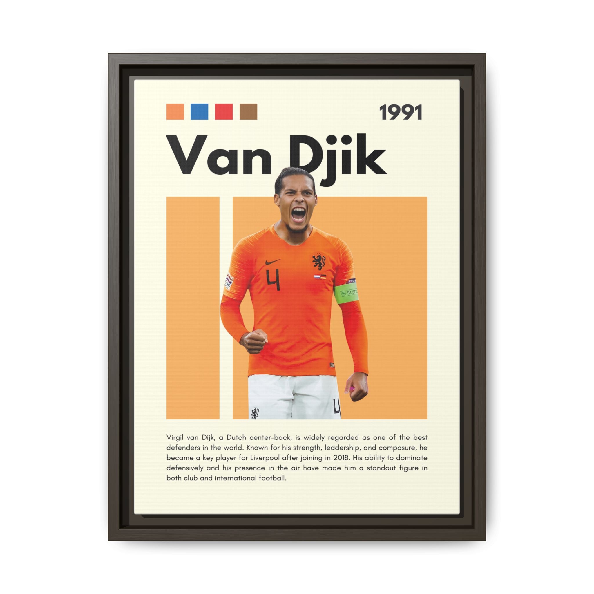 Defender of Orange - Canvas Wall Art