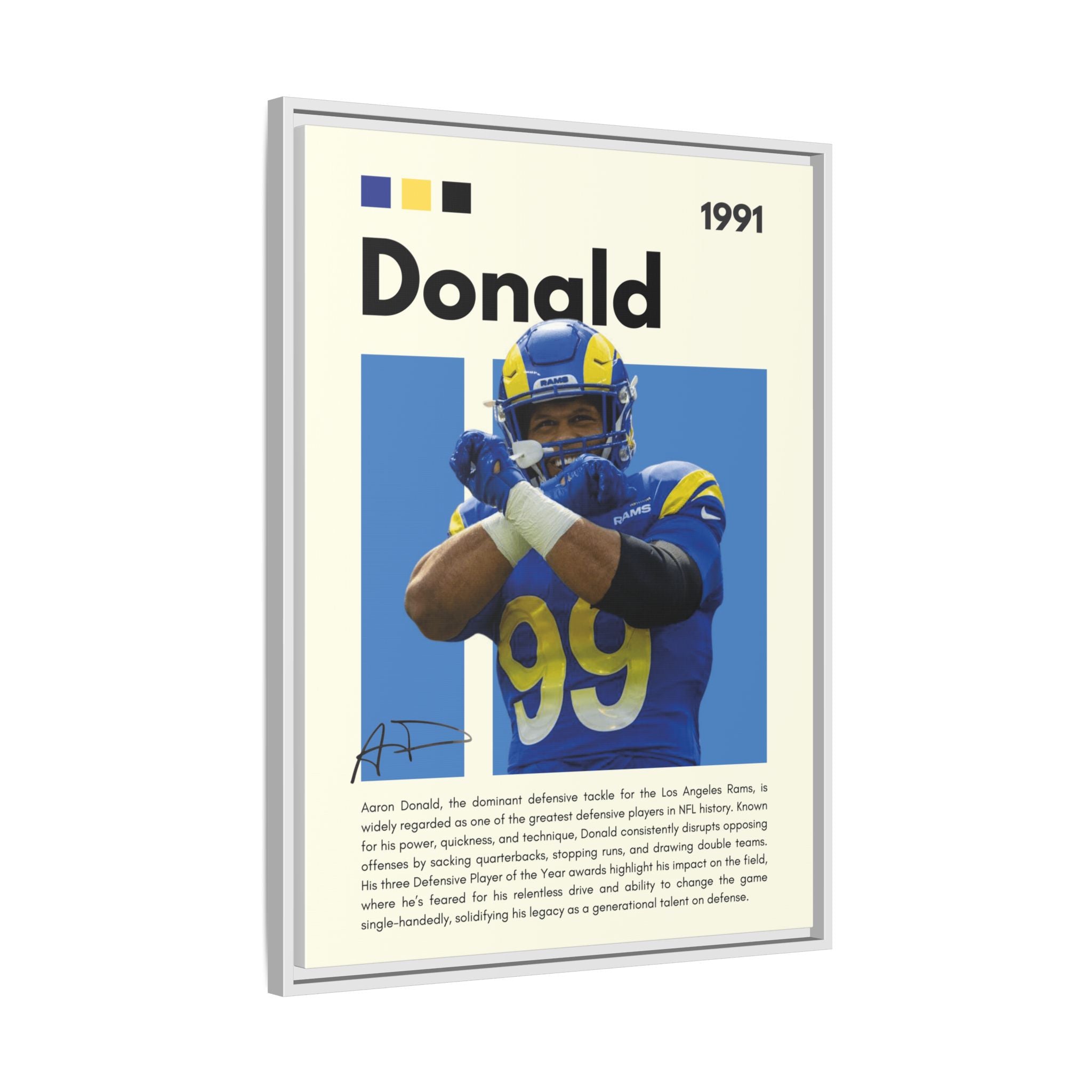 Defensive Domination - Canvas Wall Art
