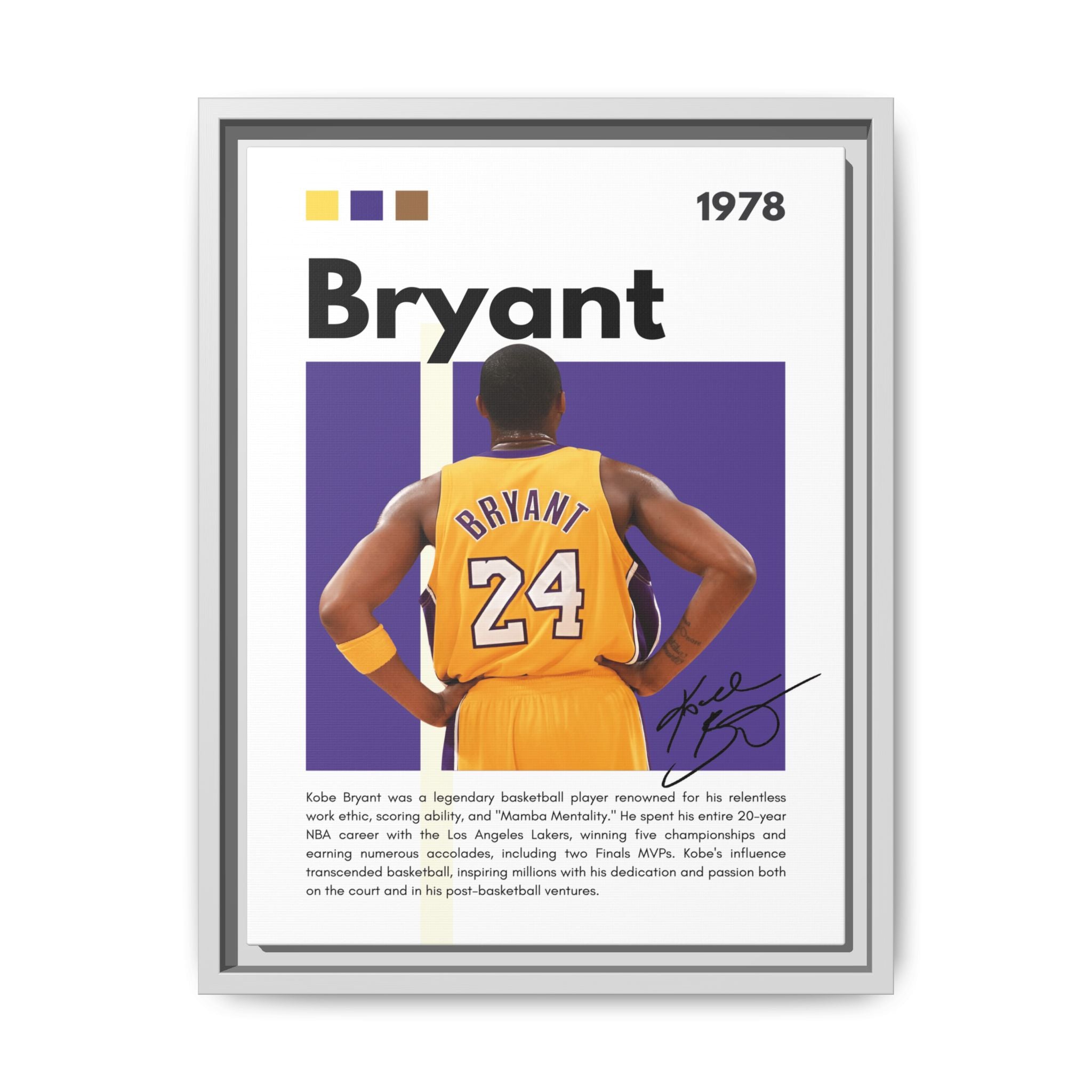 Legend of 24 - Canvas Wall Art
