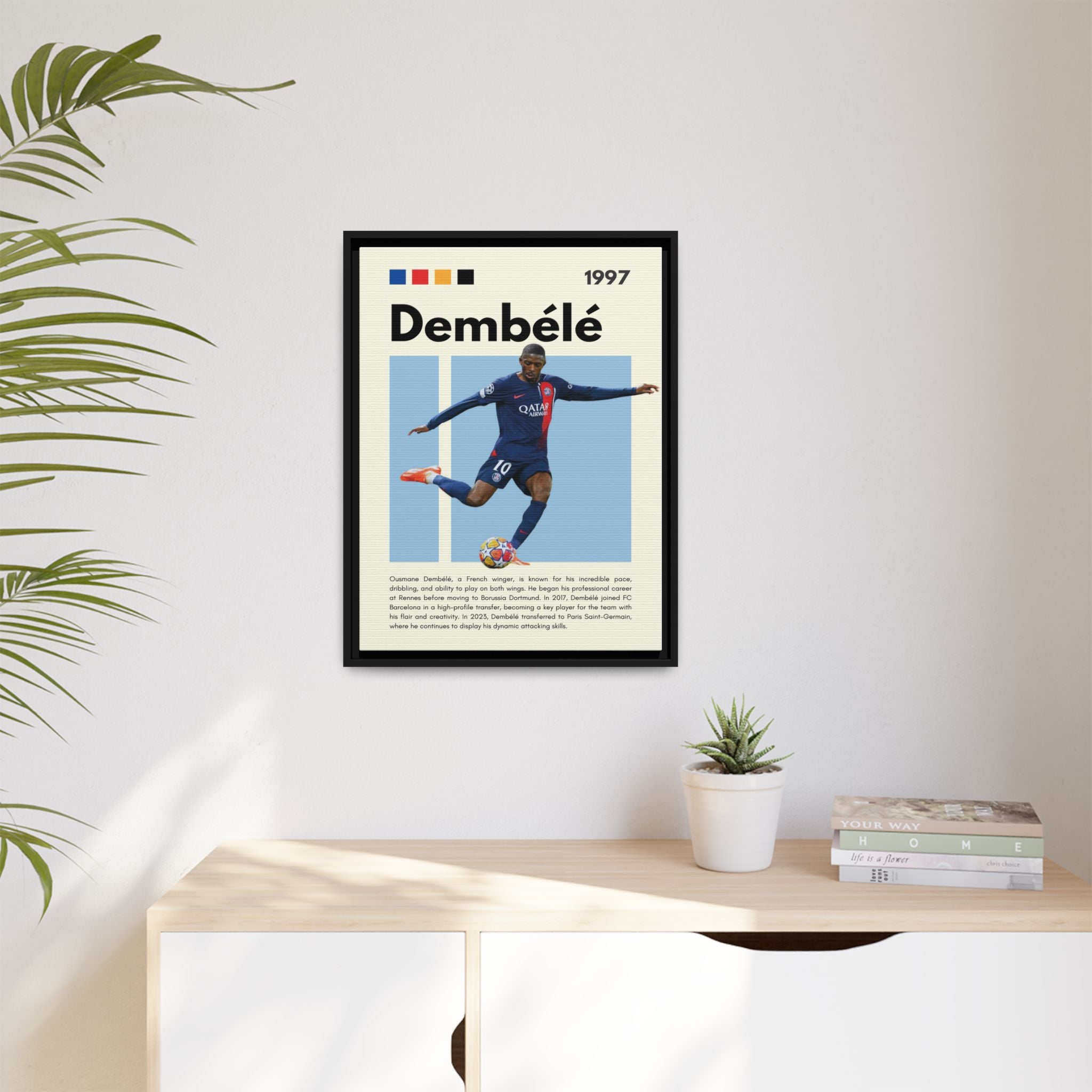 Dembélé - Canvas Wall Art