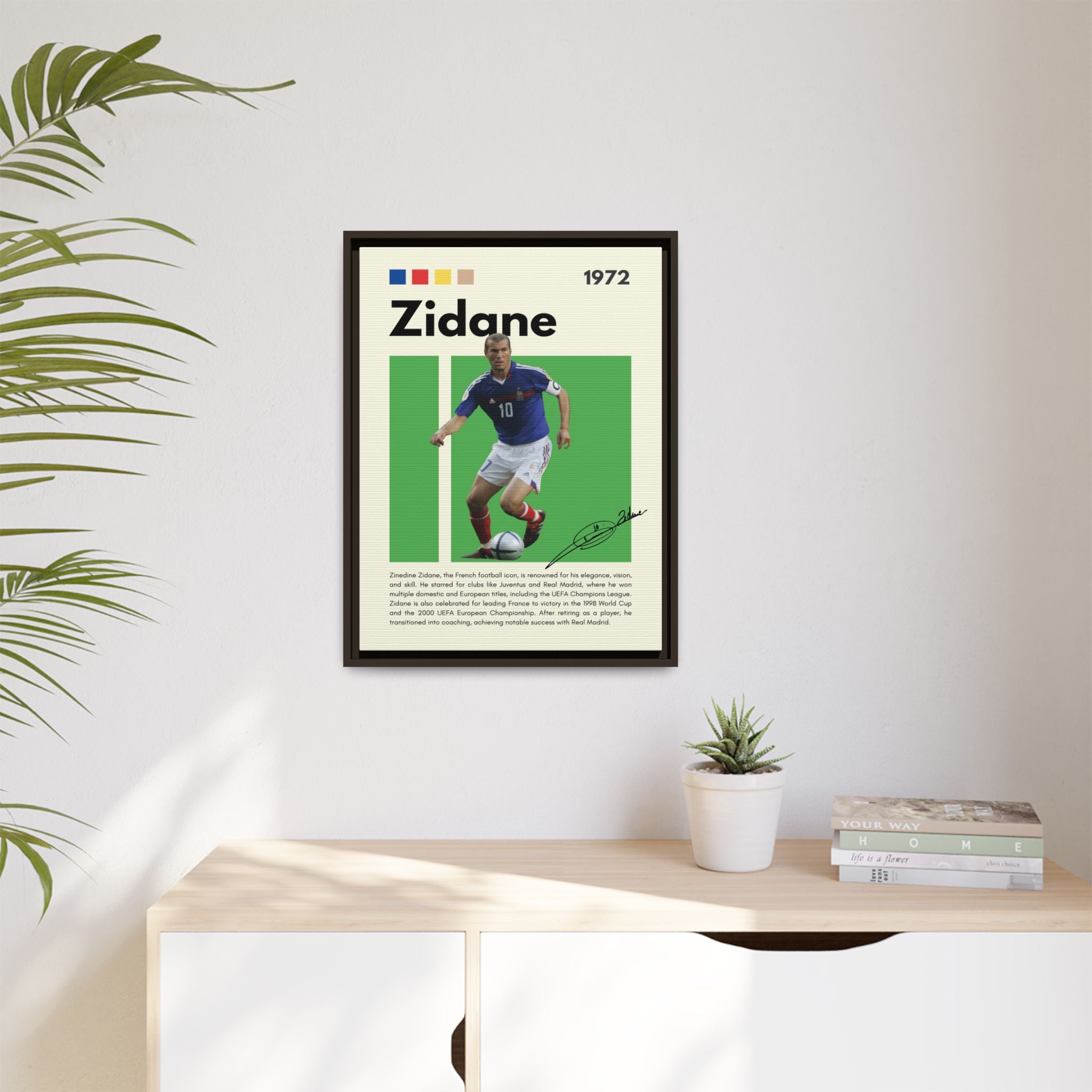 Zidane - Canvas Wall Art