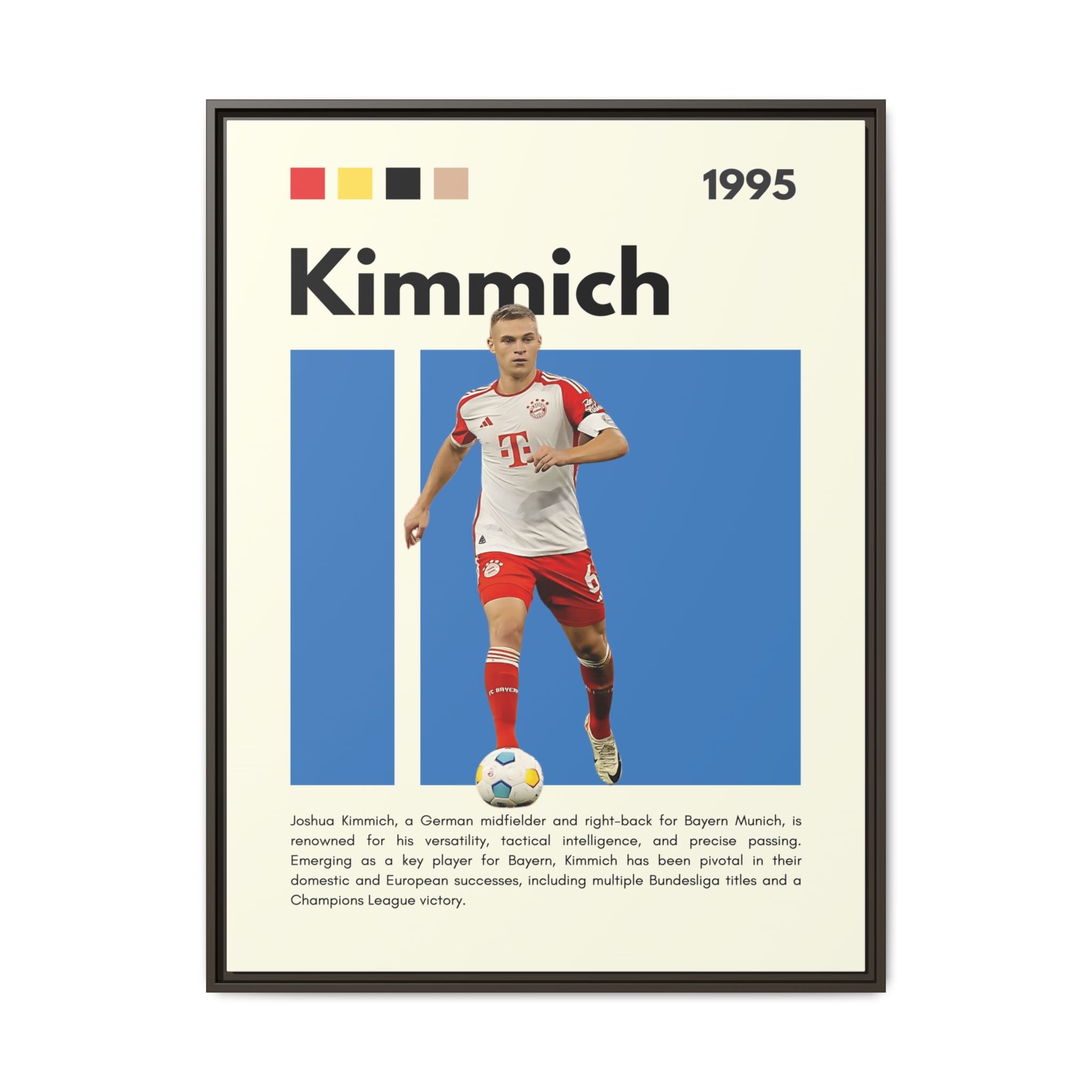 Bayern's Midfield Maestro - Canvas Wall Art