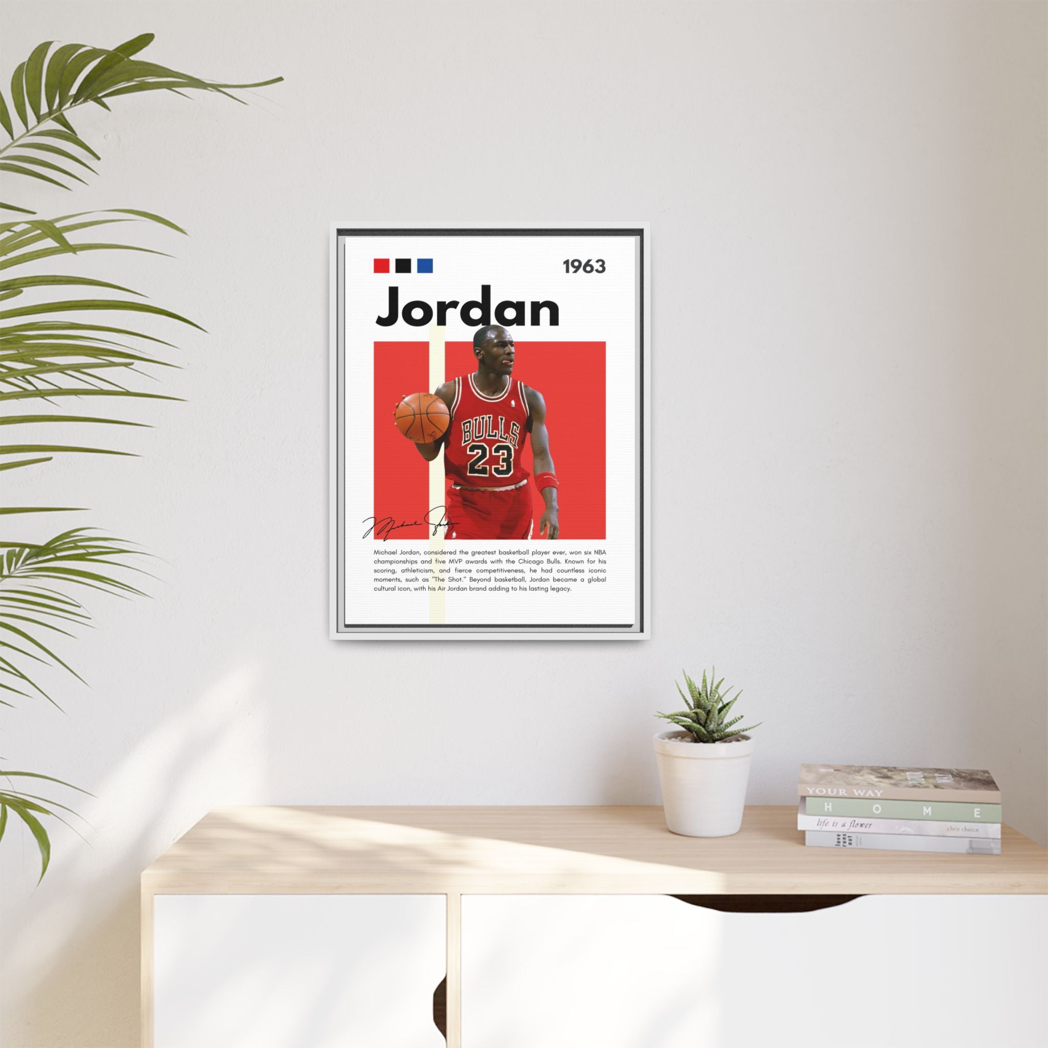 Air Jordan - Canvas Wall Art