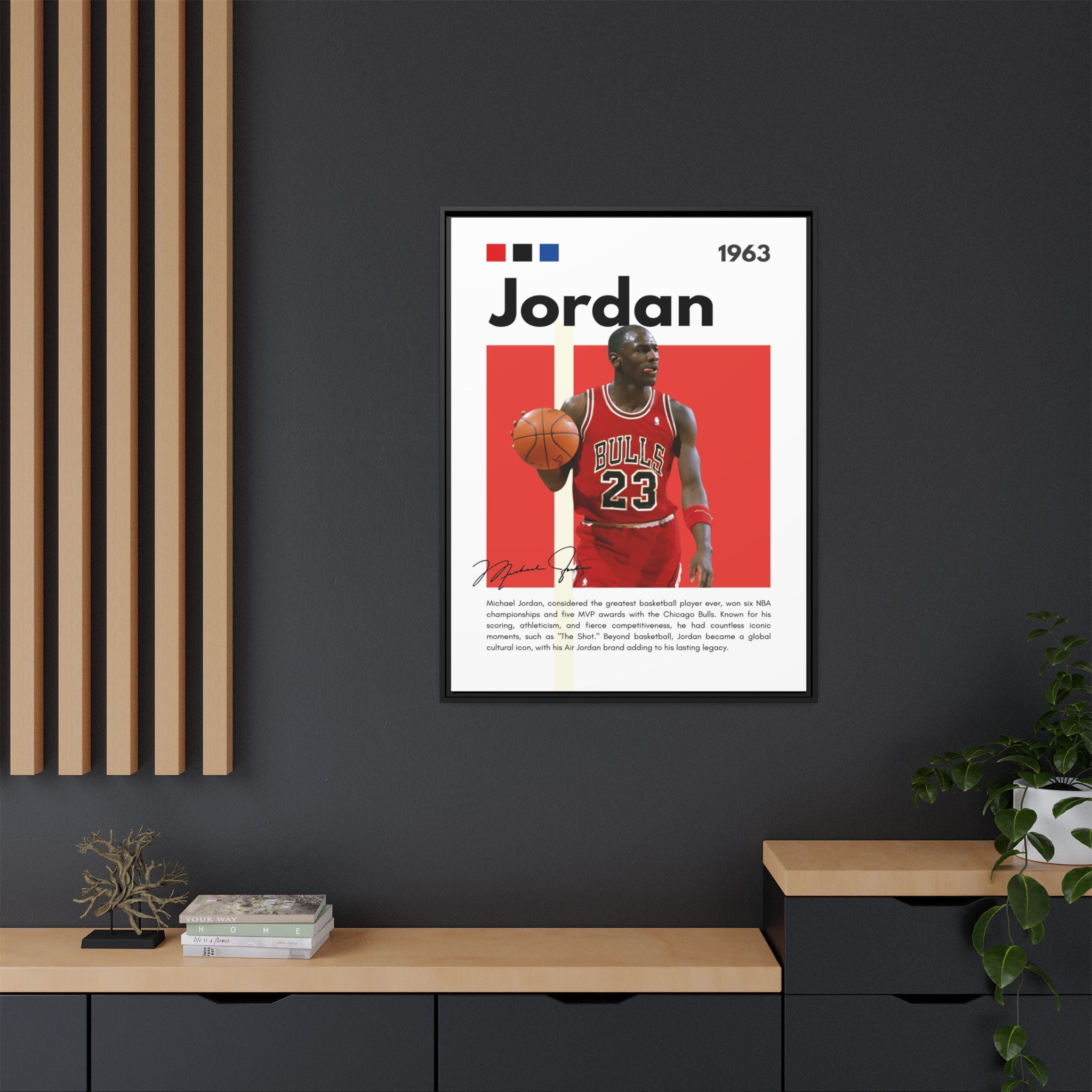 Air Jordan - Canvas Wall Art