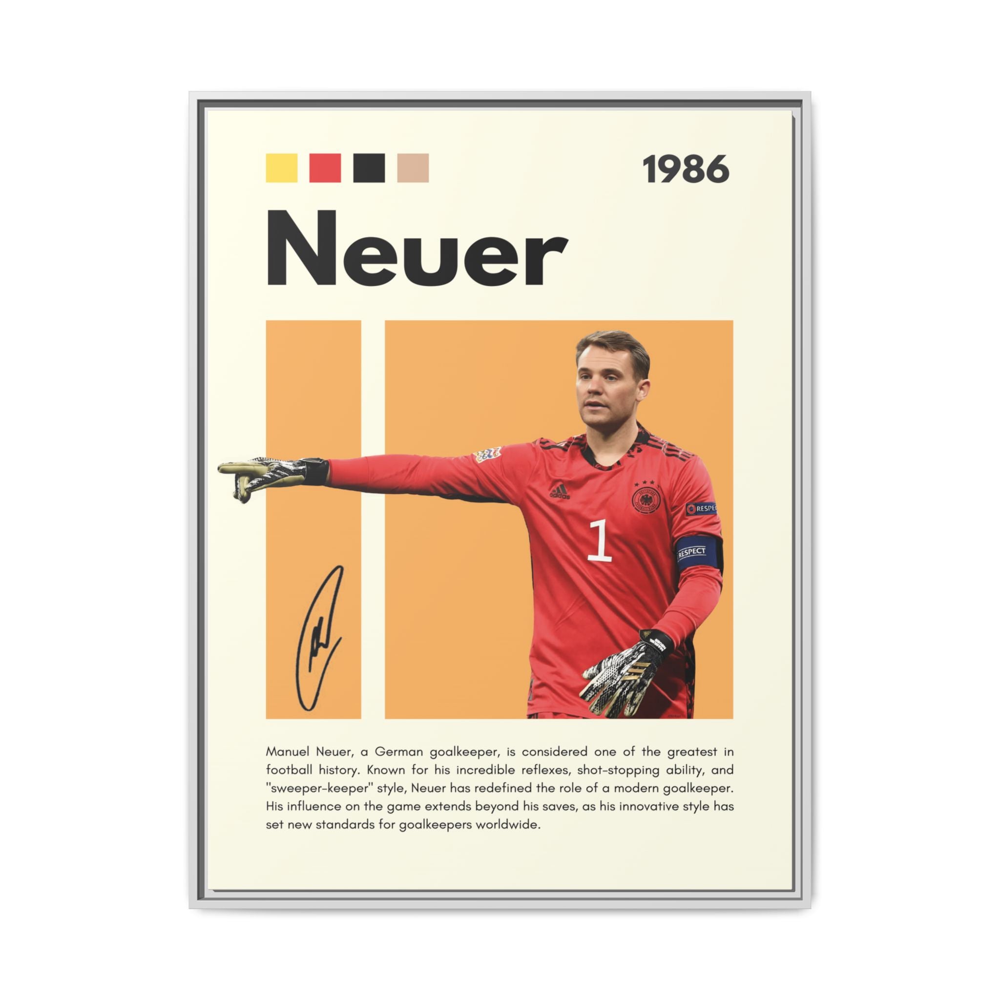 Guardian of the Goal - Canvas Wall Art