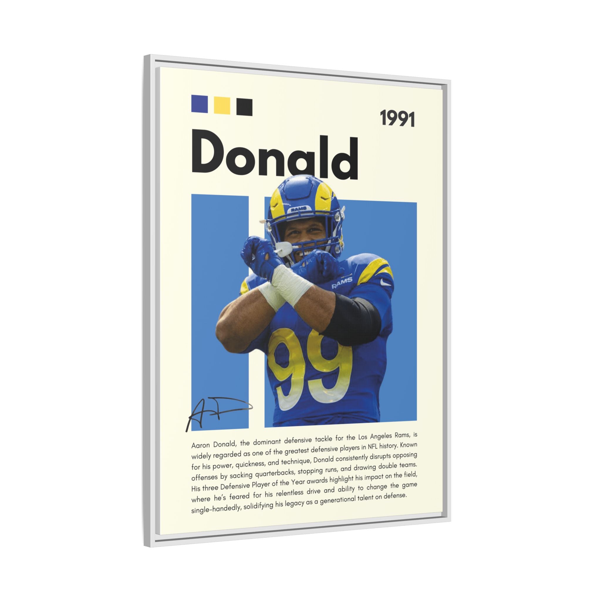 Defensive Domination - Canvas Wall Art