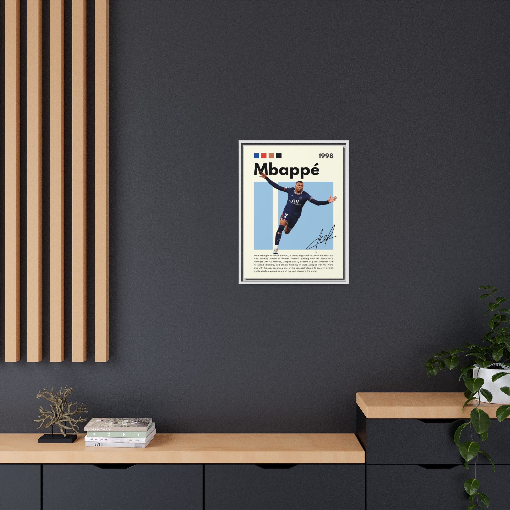 Mbappé Magic - Canvas Wall Art