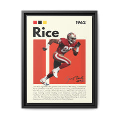 Jerry Rice: Gridiron Legend - Canvas Wall Art