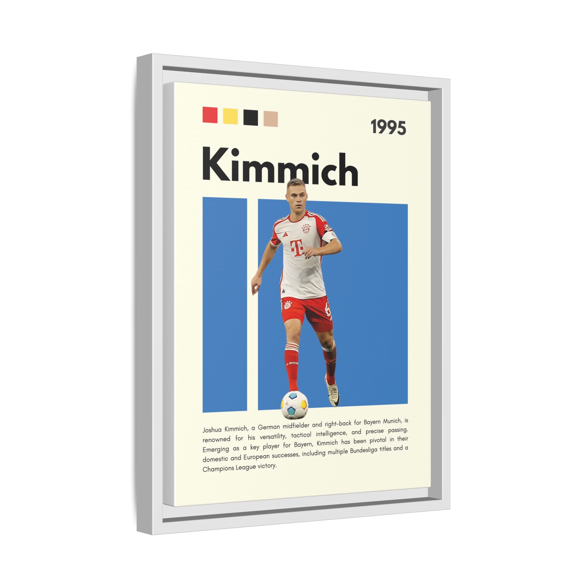 Bayern's Midfield Maestro - Canvas Wall Art