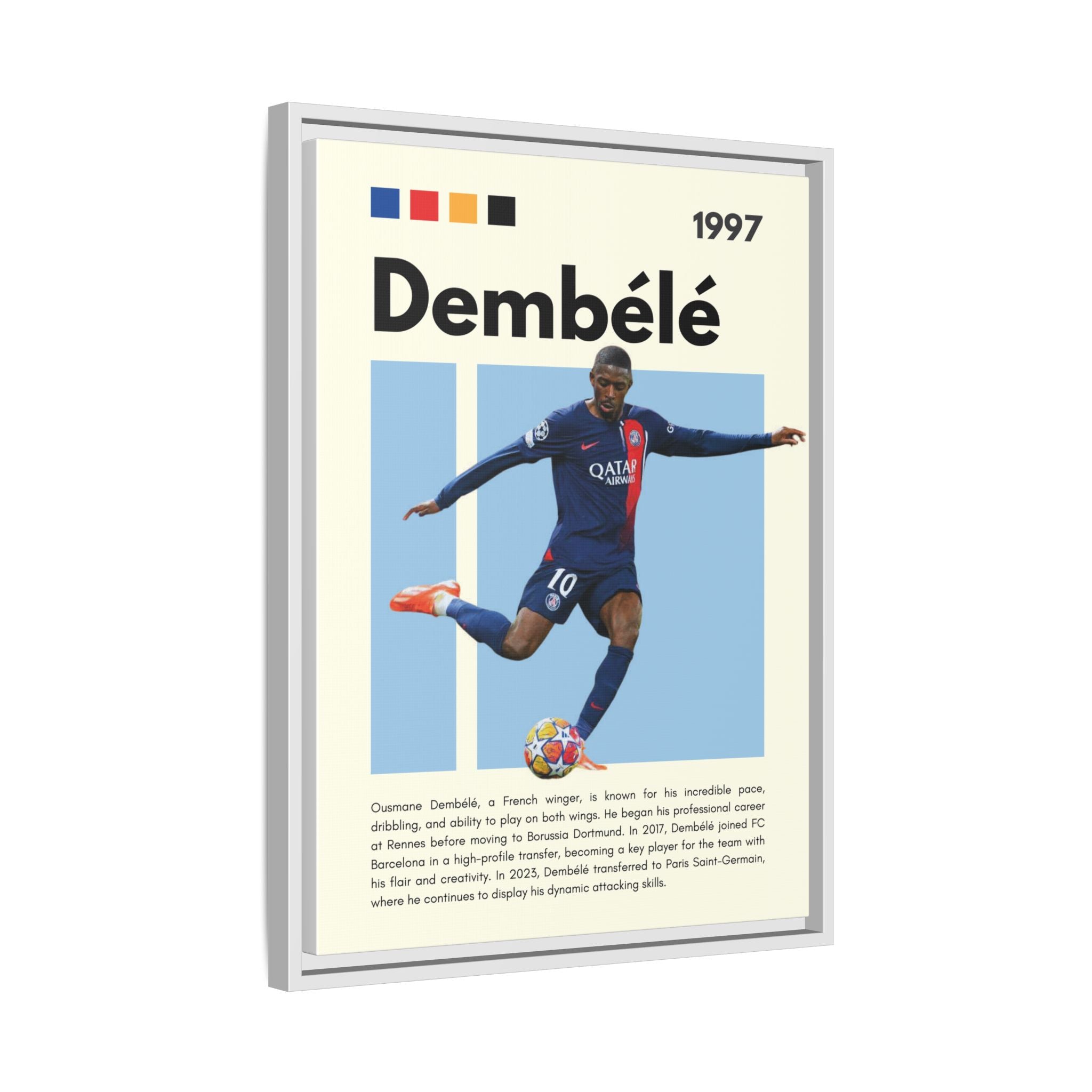 Dembélé - Canvas Wall Art