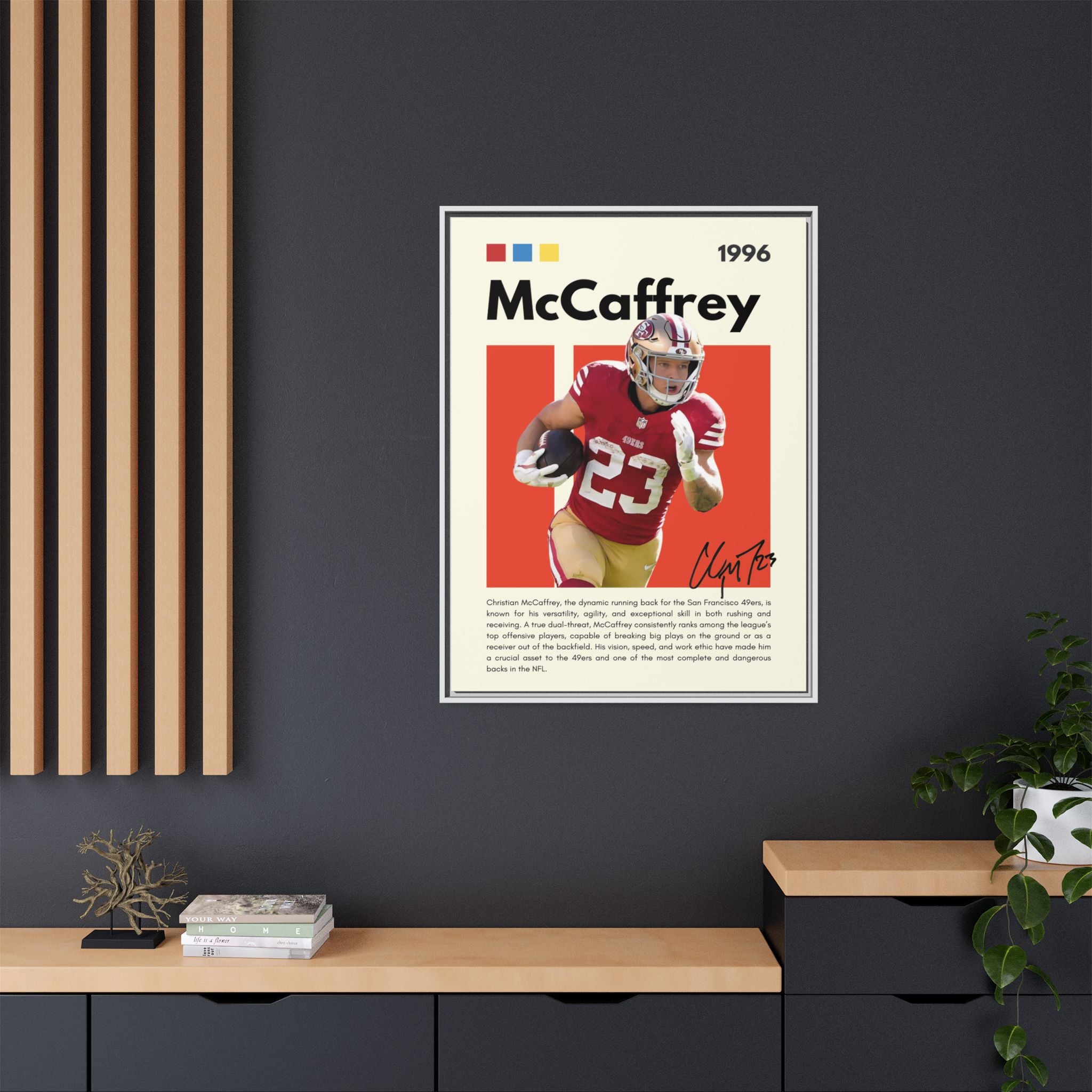 McCaffrey Momentum - Canvas Wall Art