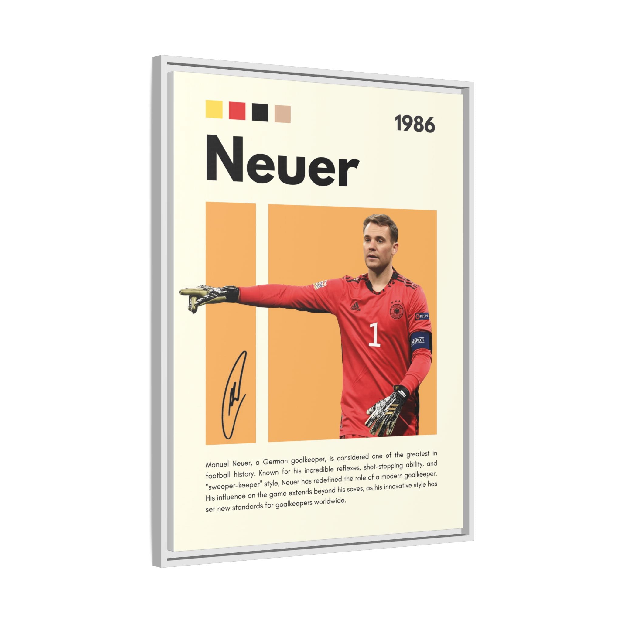 Guardian of the Goal - Canvas Wall Art