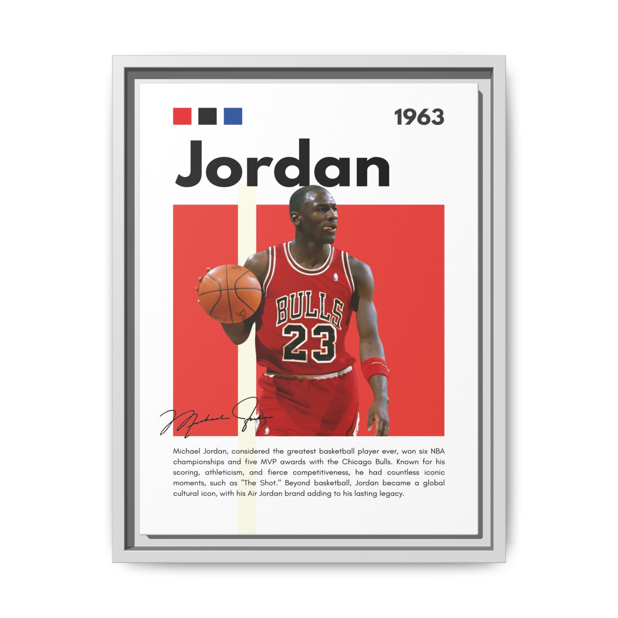 Air Jordan - Canvas Wall Art