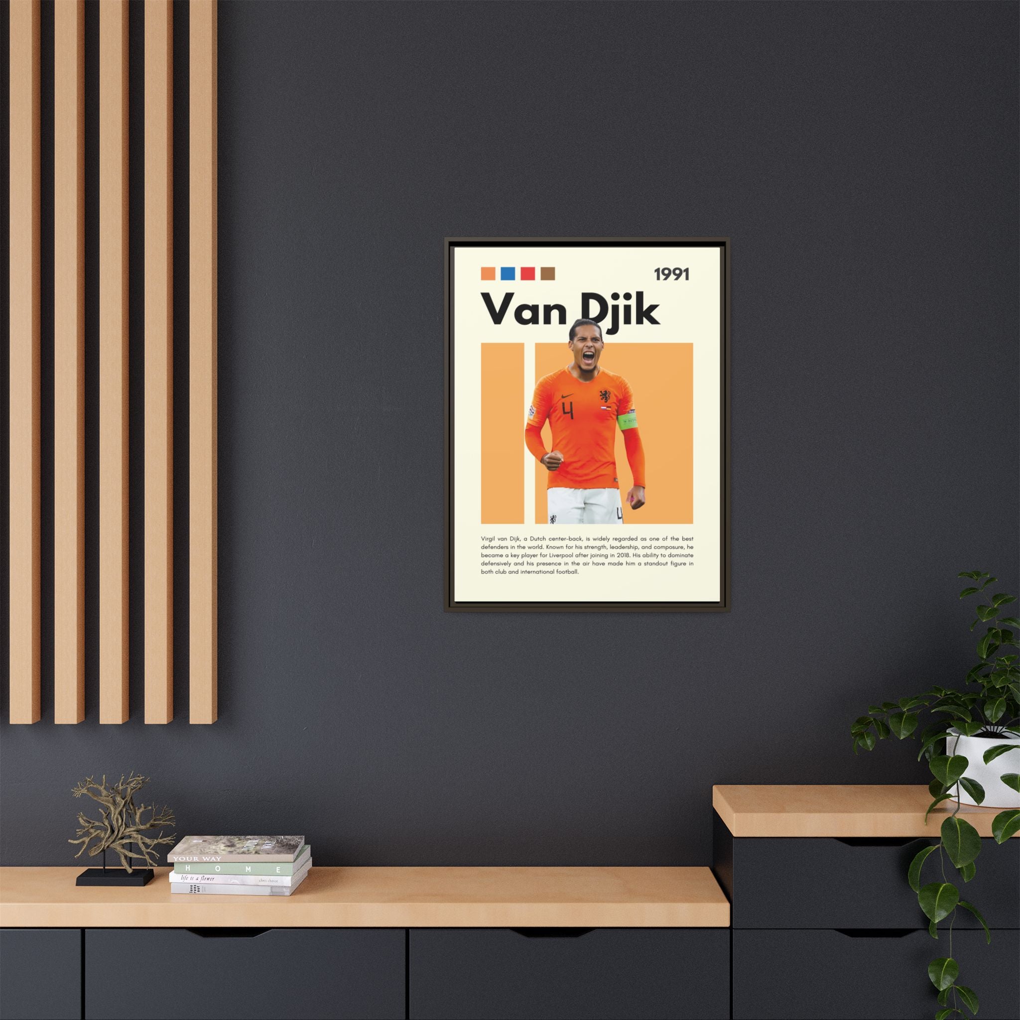 Defender of Orange - Canvas Wall Art