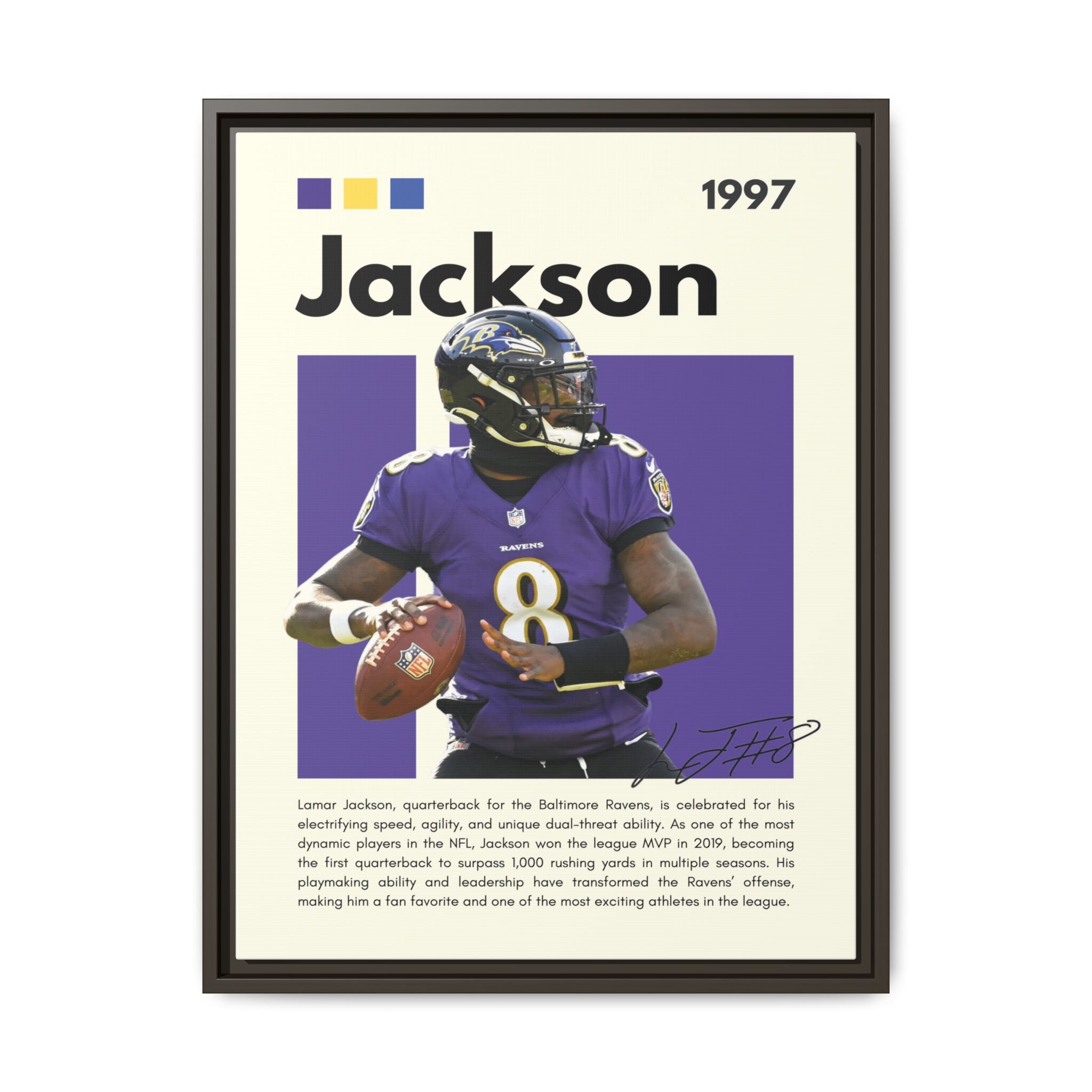 Lamar Lightning - Canvas Wall Art