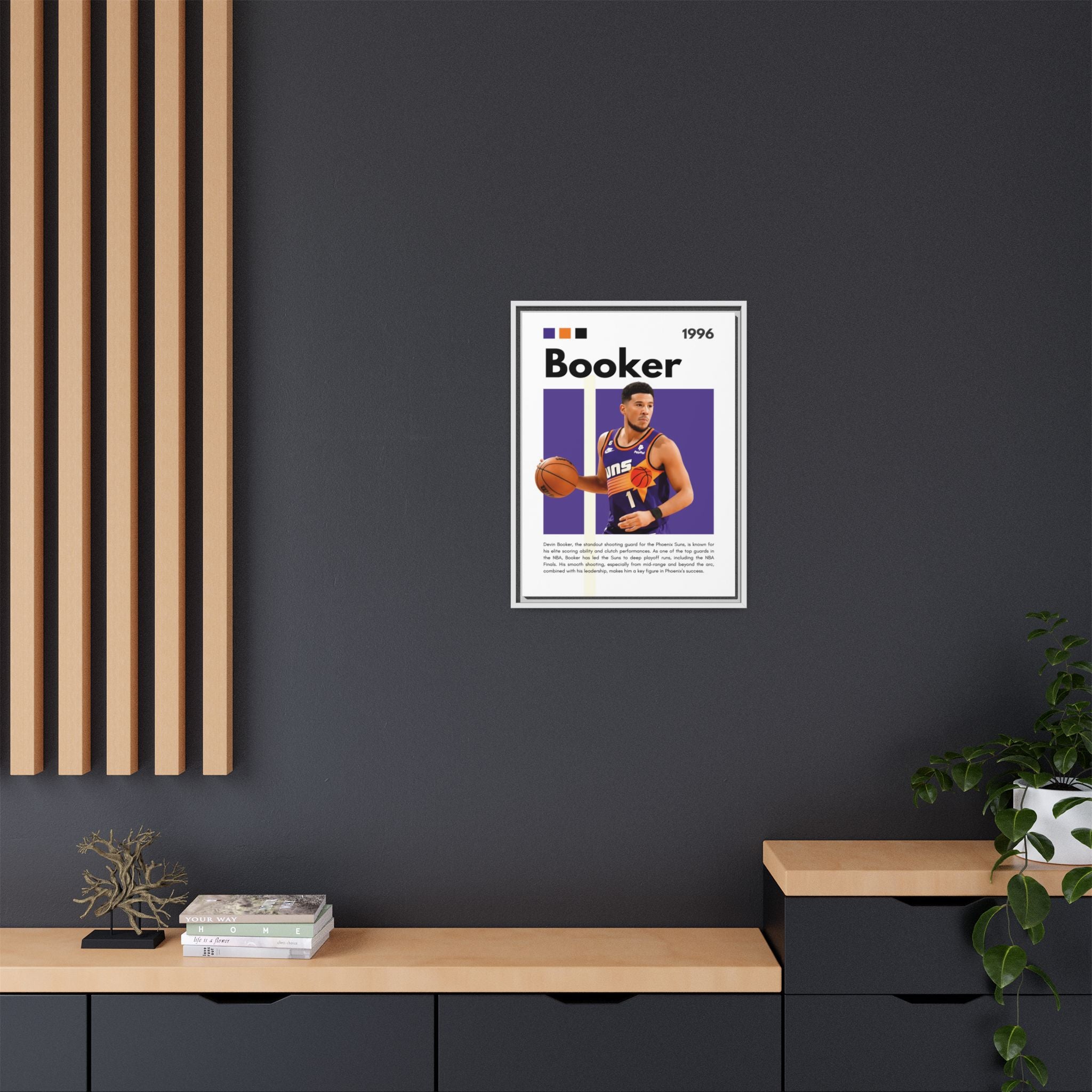Booker Rising - Canvas Wall Art