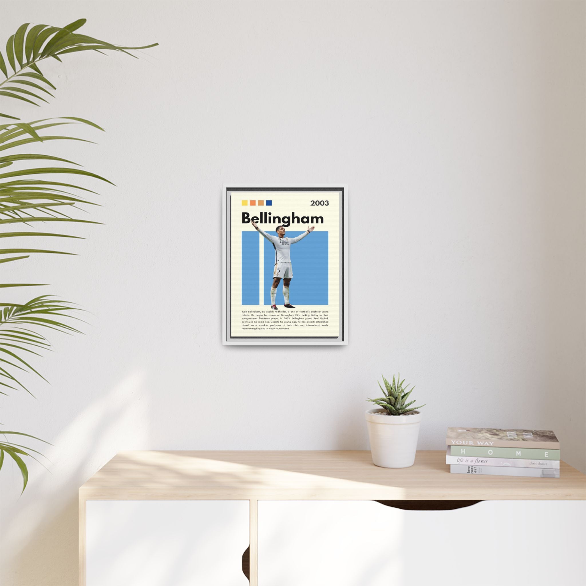 Jude Bellingham: Rising Star - Canvas Wall Art