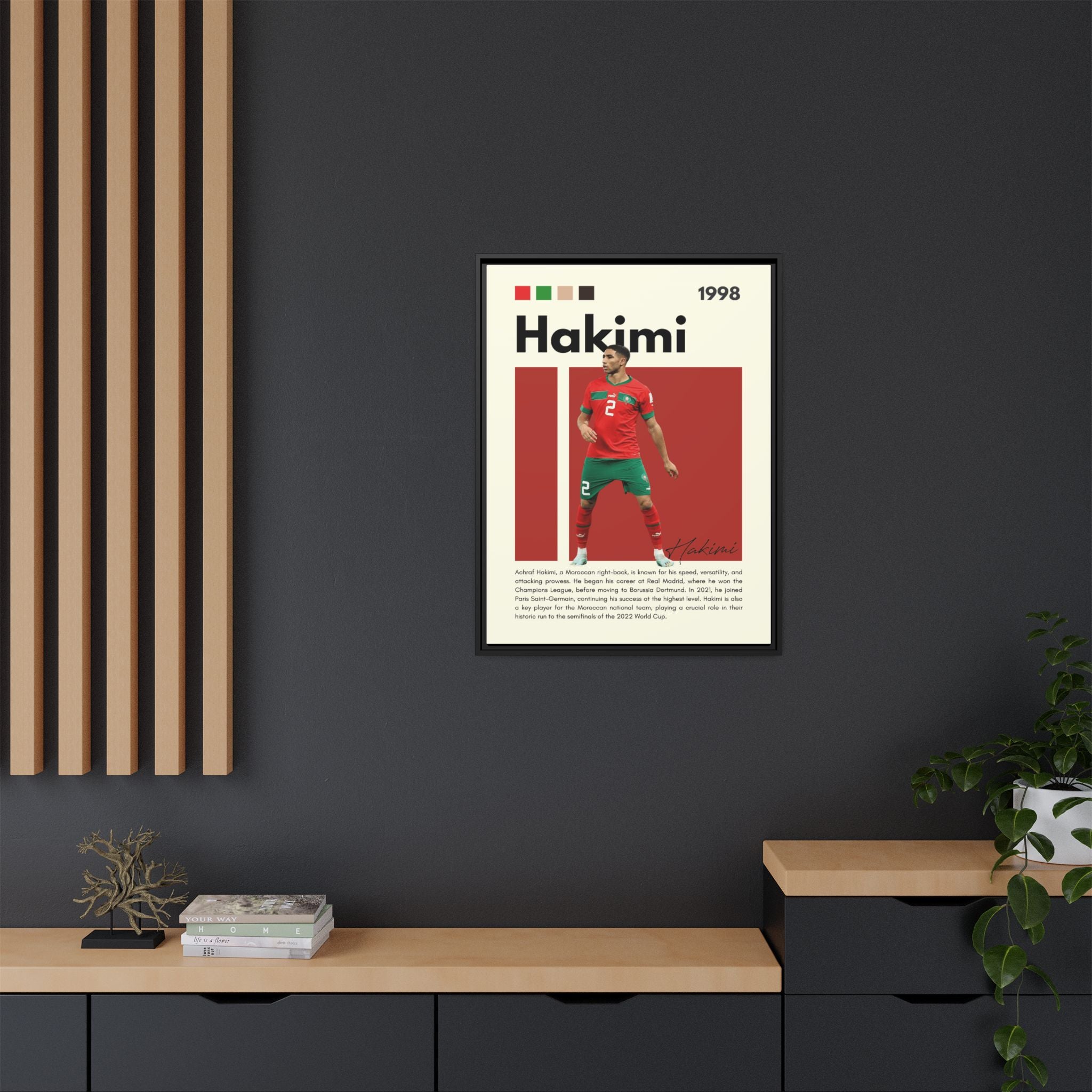 Hakimi: Lightning of Morocco - Canvas Wall Art