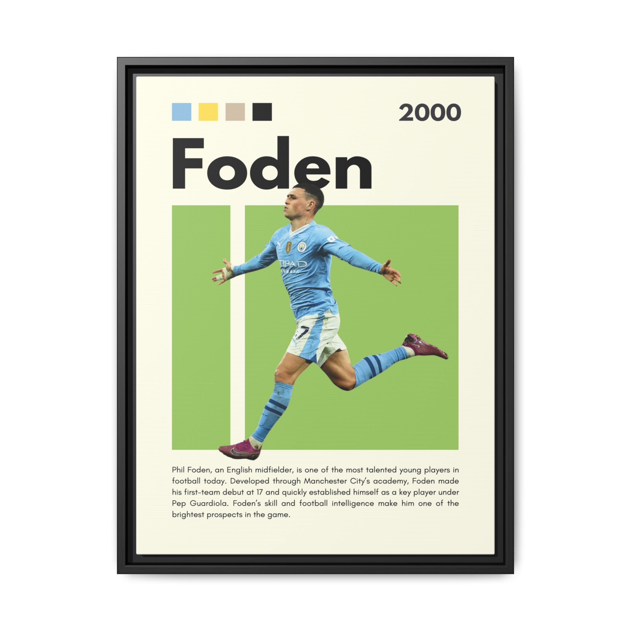 Sky Blue Prodigy - Canvas Wall Art