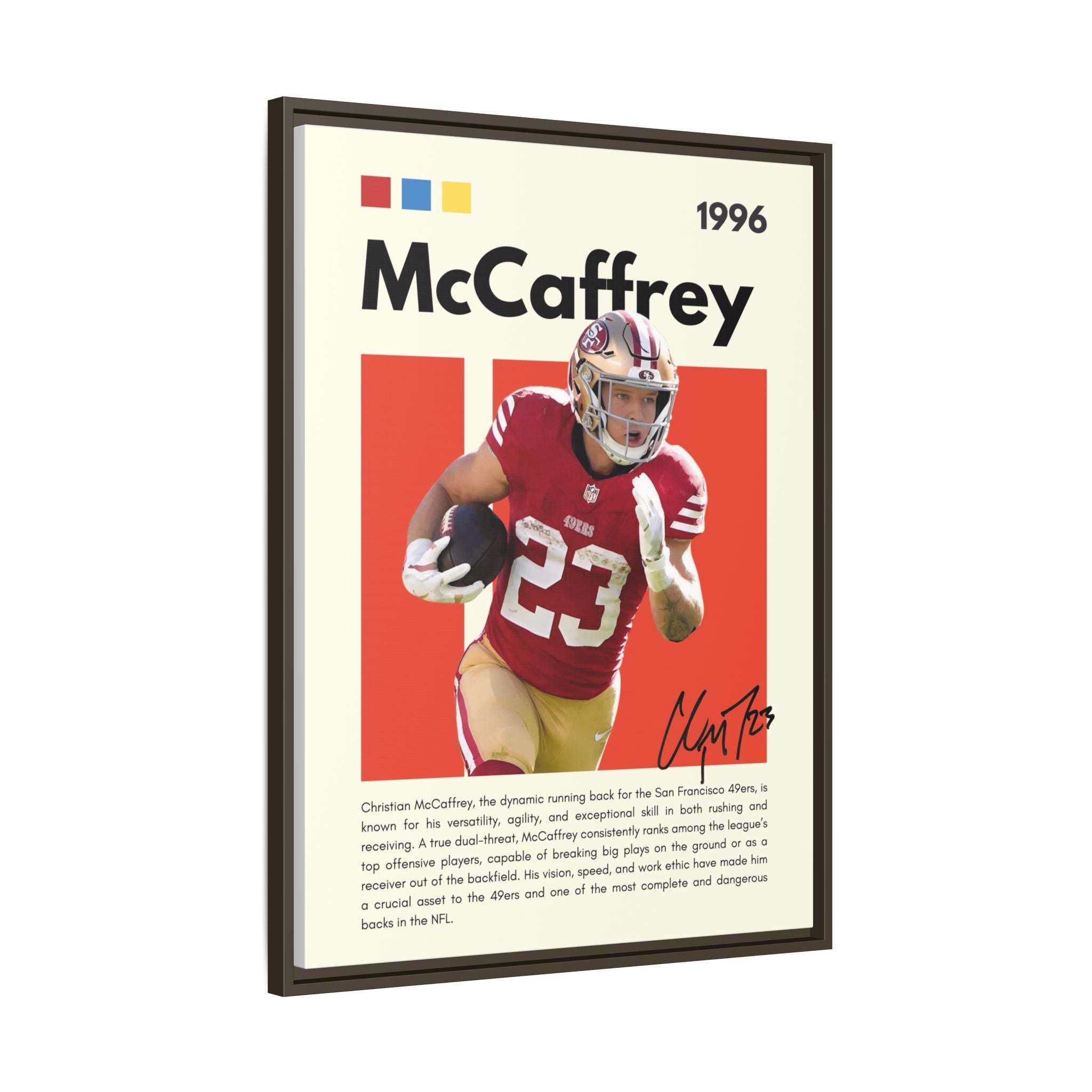 McCaffrey Momentum - Canvas Wall Art