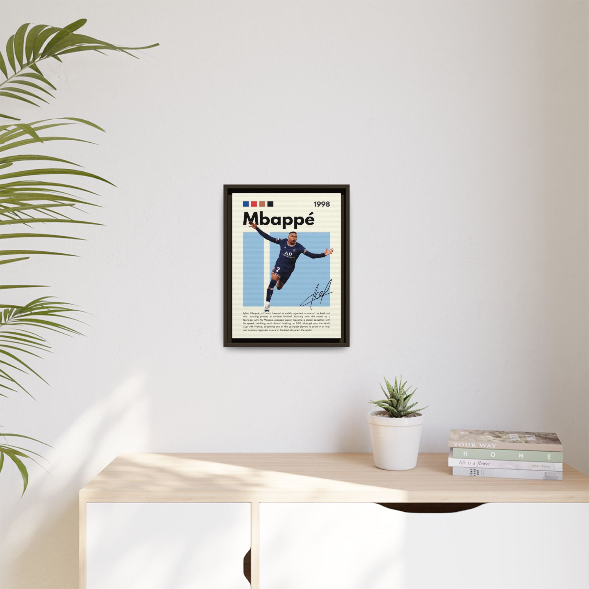 Mbappé Magic - Canvas Wall Art