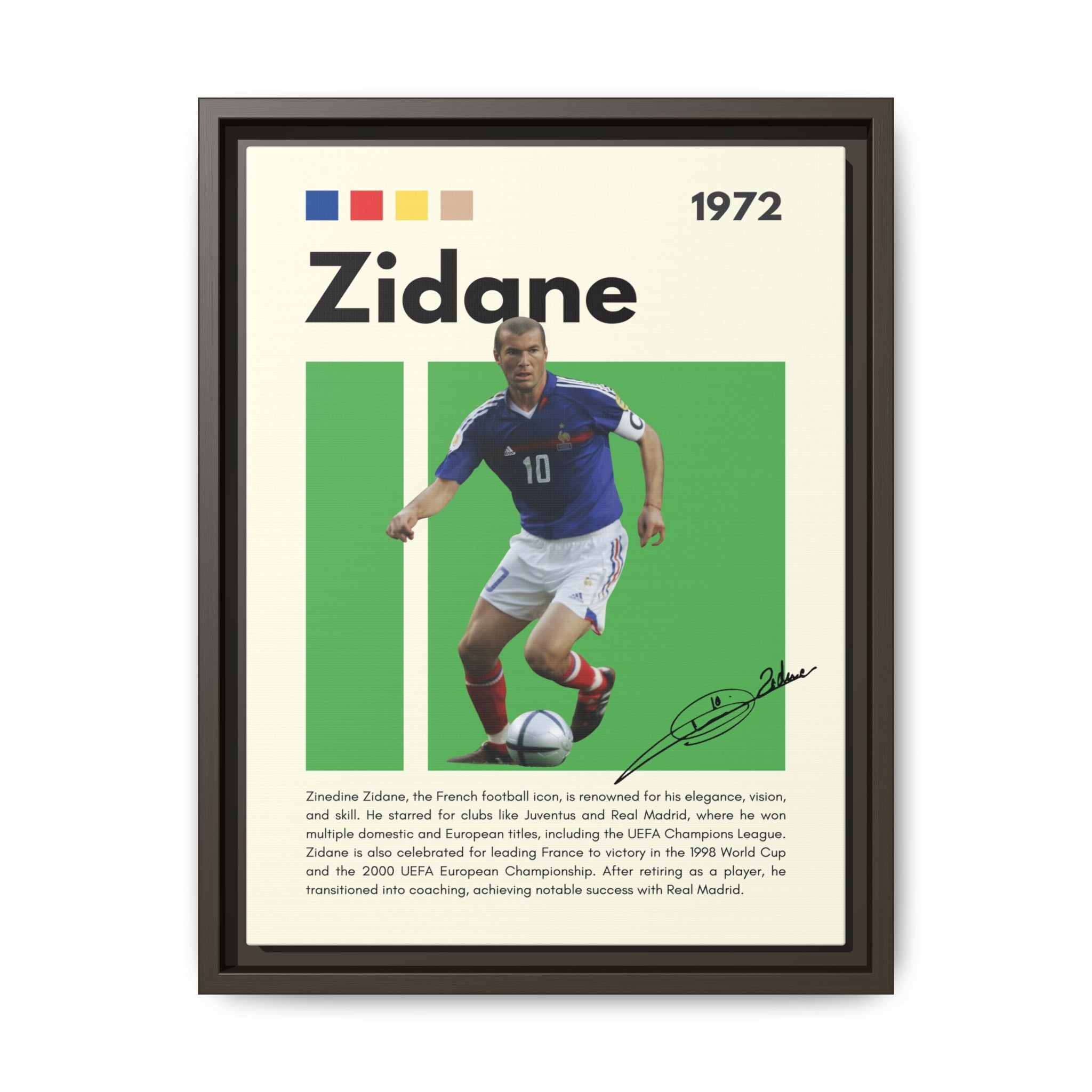 Zidane - Canvas Wall Art