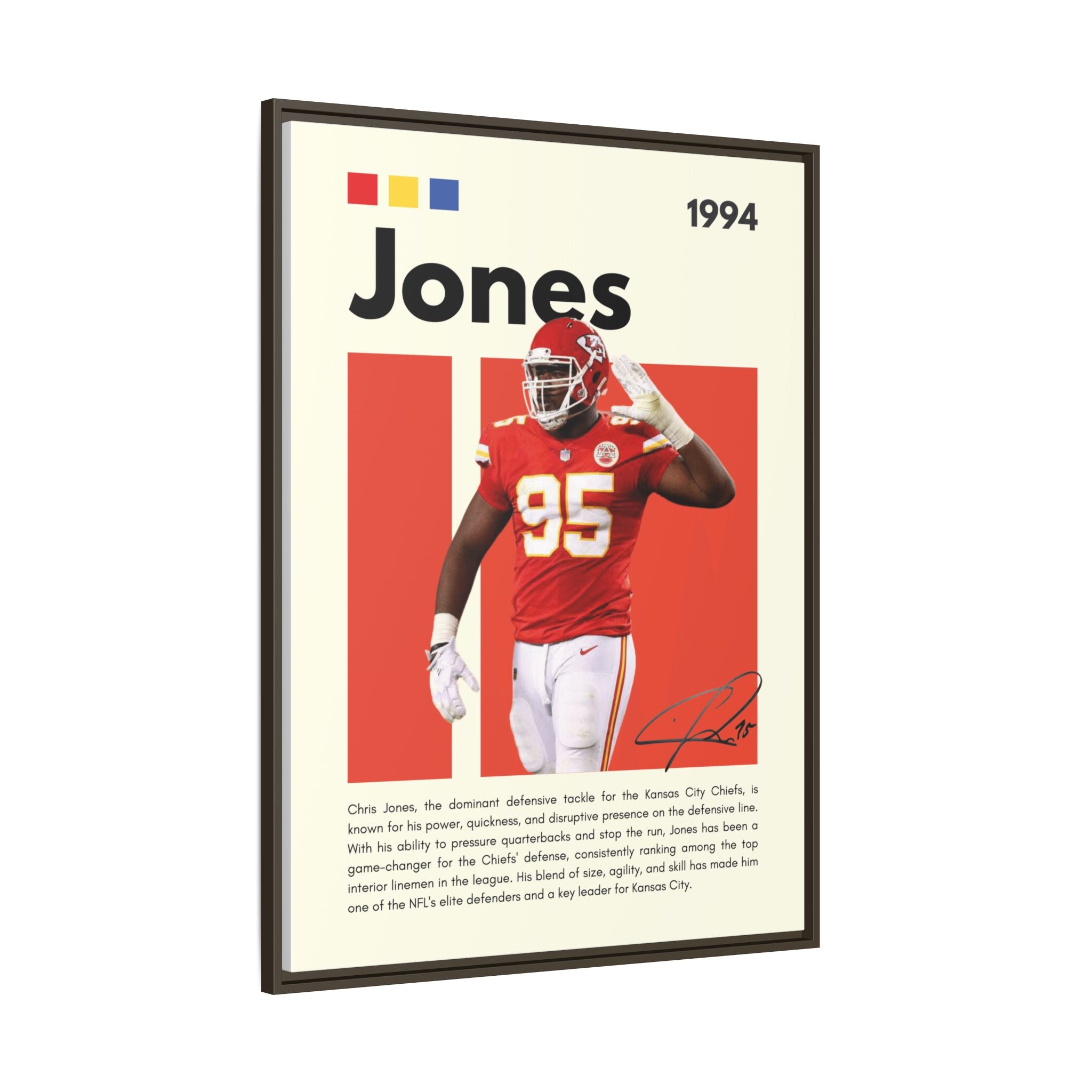 Chiefs Power - Canvas Wall Art