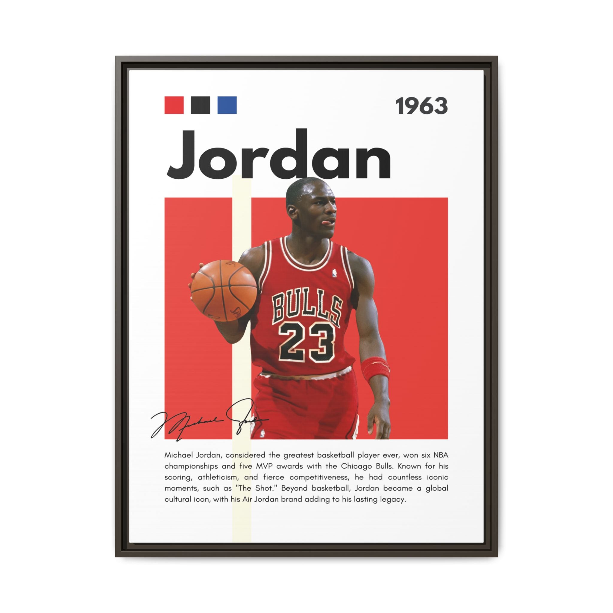 Air Jordan - Canvas Wall Art