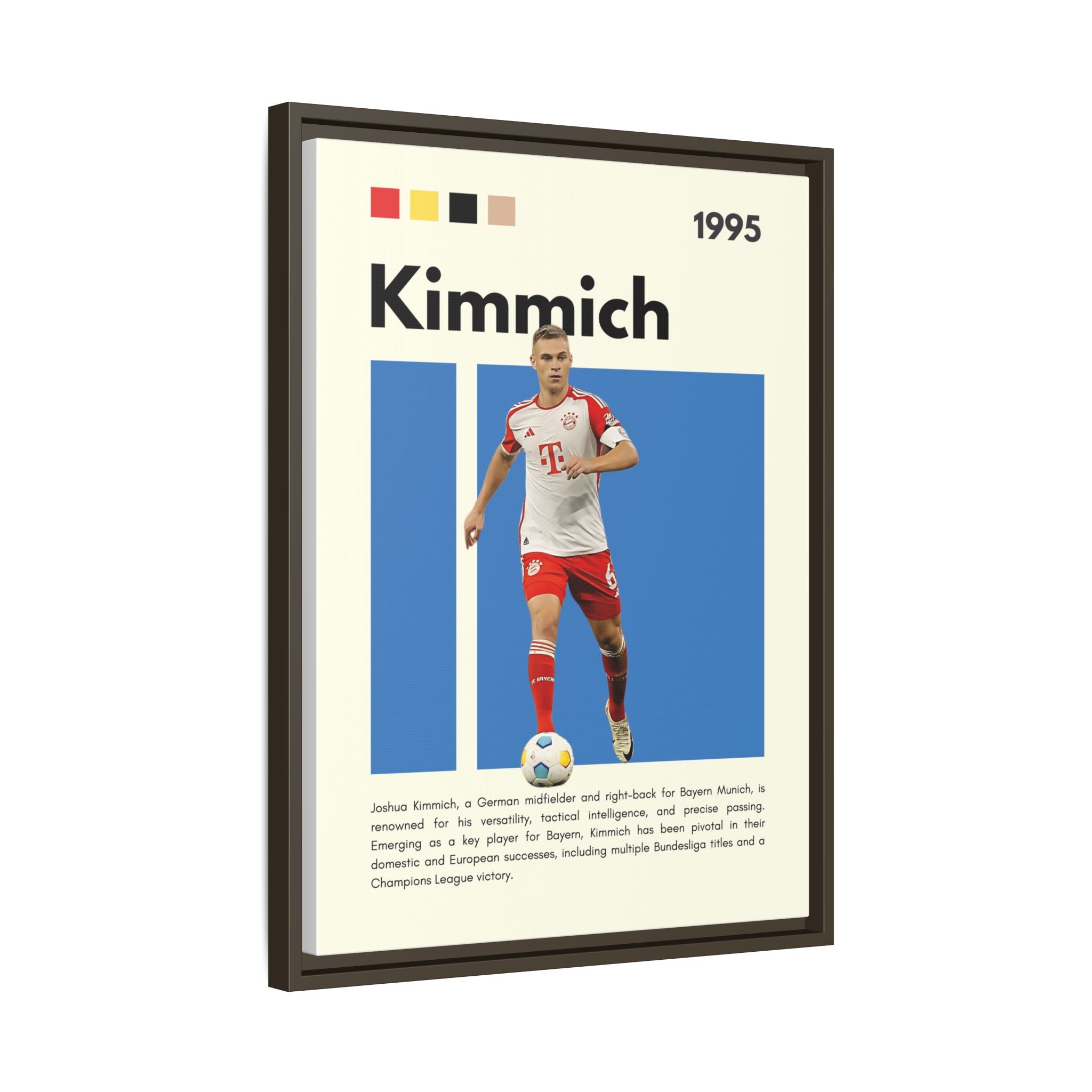 Bayern's Midfield Maestro - Canvas Wall Art